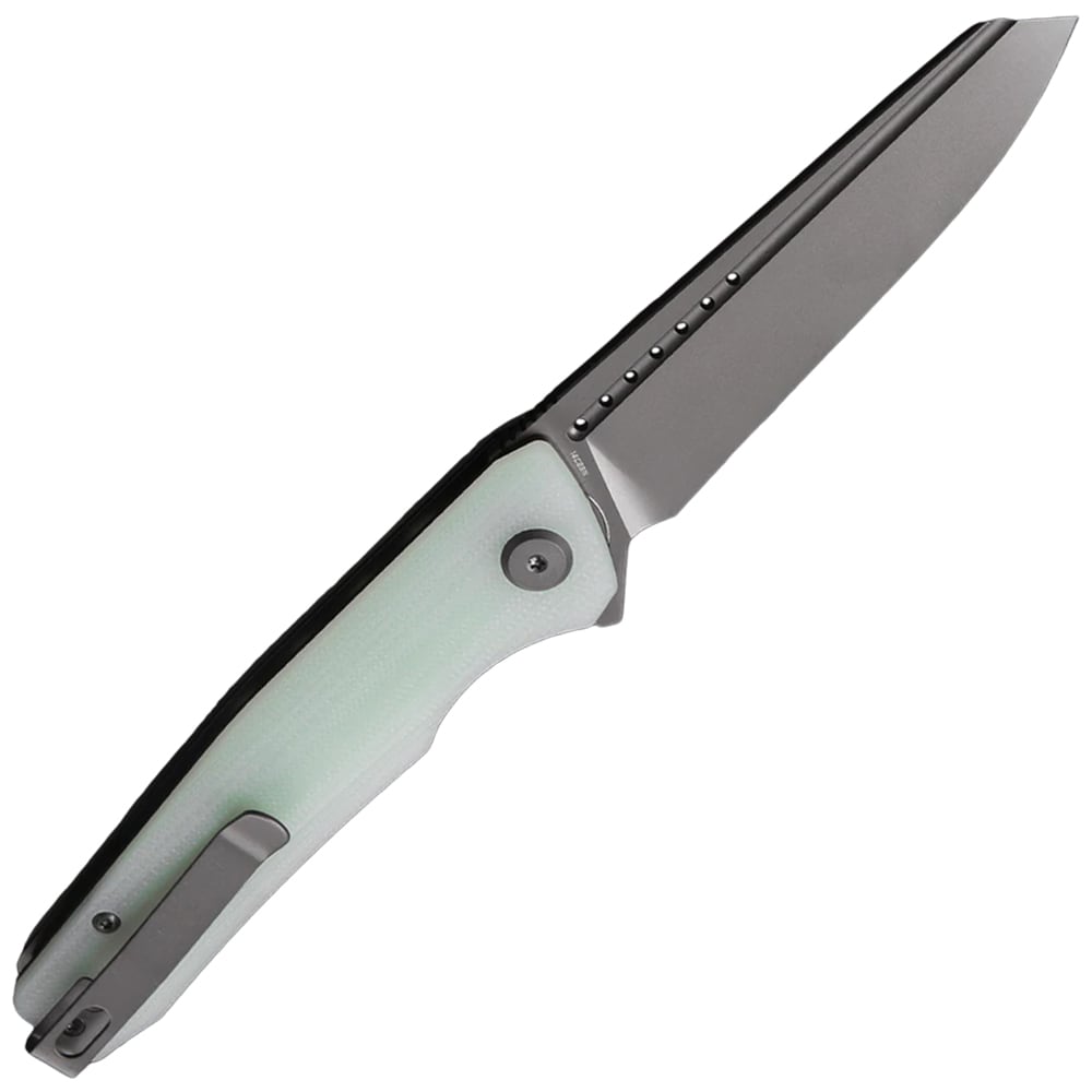 Складаний ніж Bestech Knives Slyther - Grey Titanized, Transparent G10