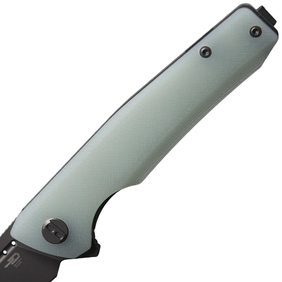 Складаний ніж Bestech Knives Slyther - Grey Titanized, Transparent G10