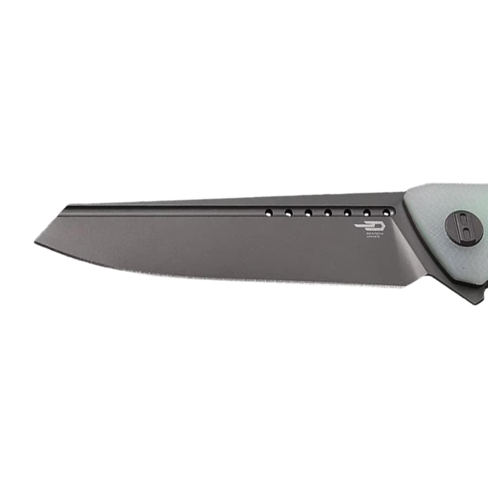 Складаний ніж Bestech Knives Slyther - Grey Titanized, Transparent G10