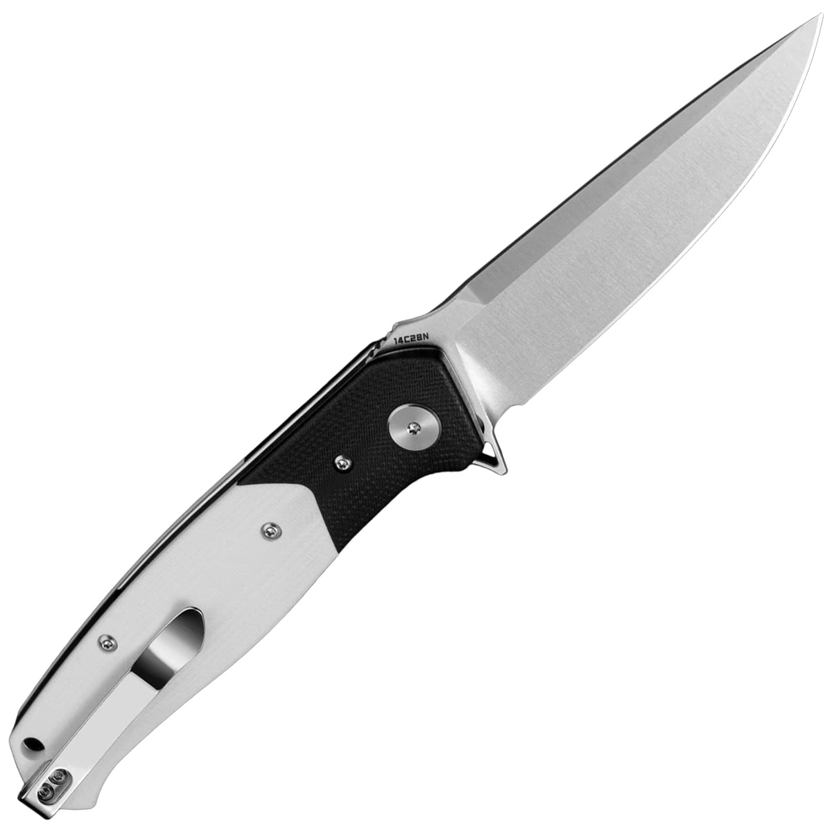 Nóż składany Bestech Knives BG62B Swordfish - Black/White