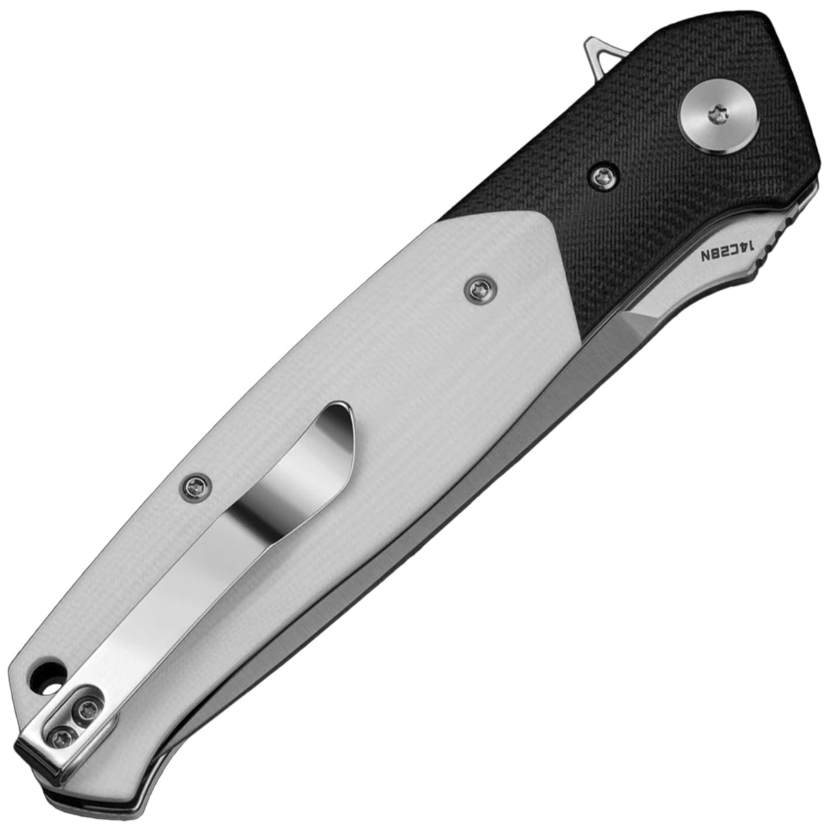 Nóż składany Bestech Knives BG62B Swordfish - Black/White