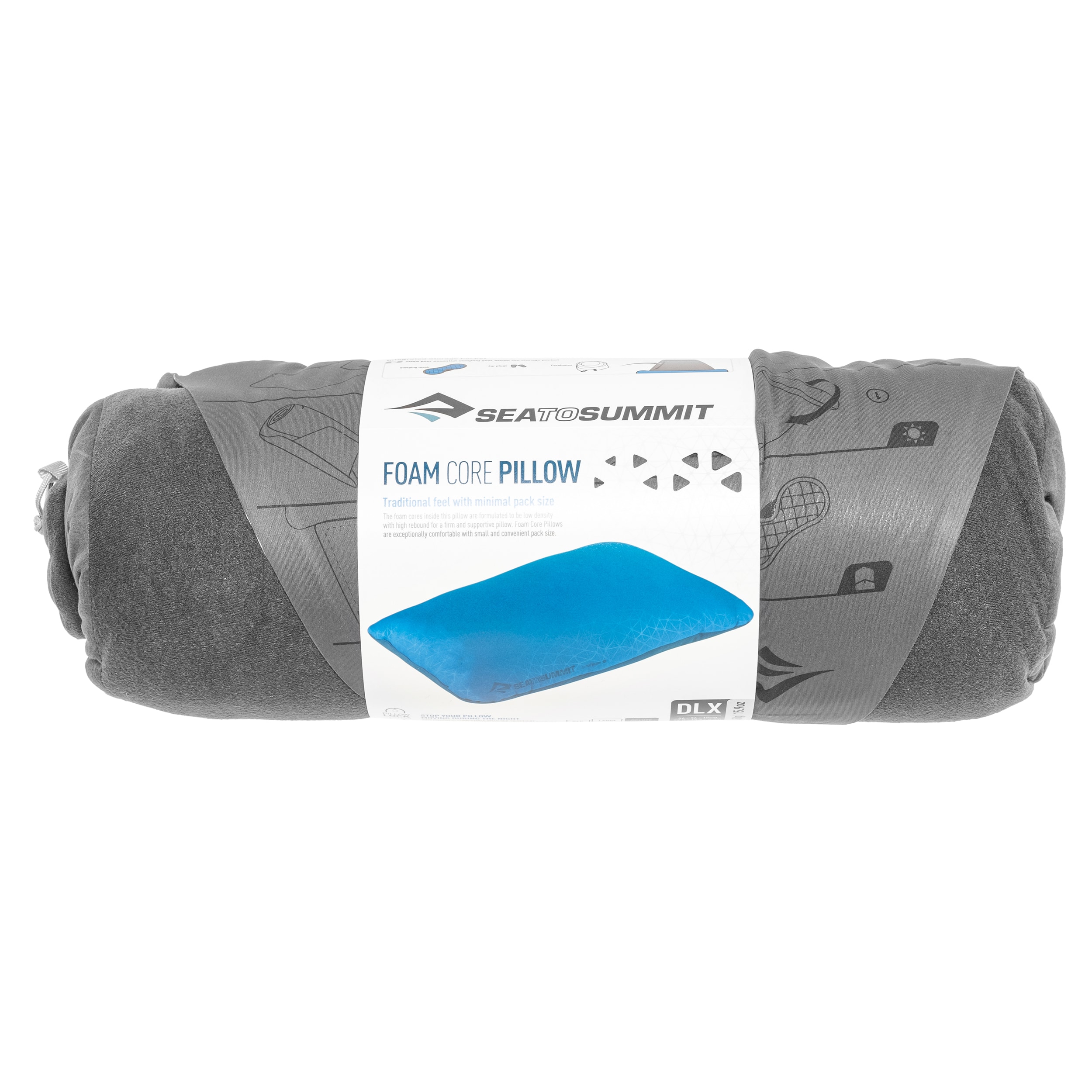 Poduszka Sea To Summit Foam Core Deluxe - Grey