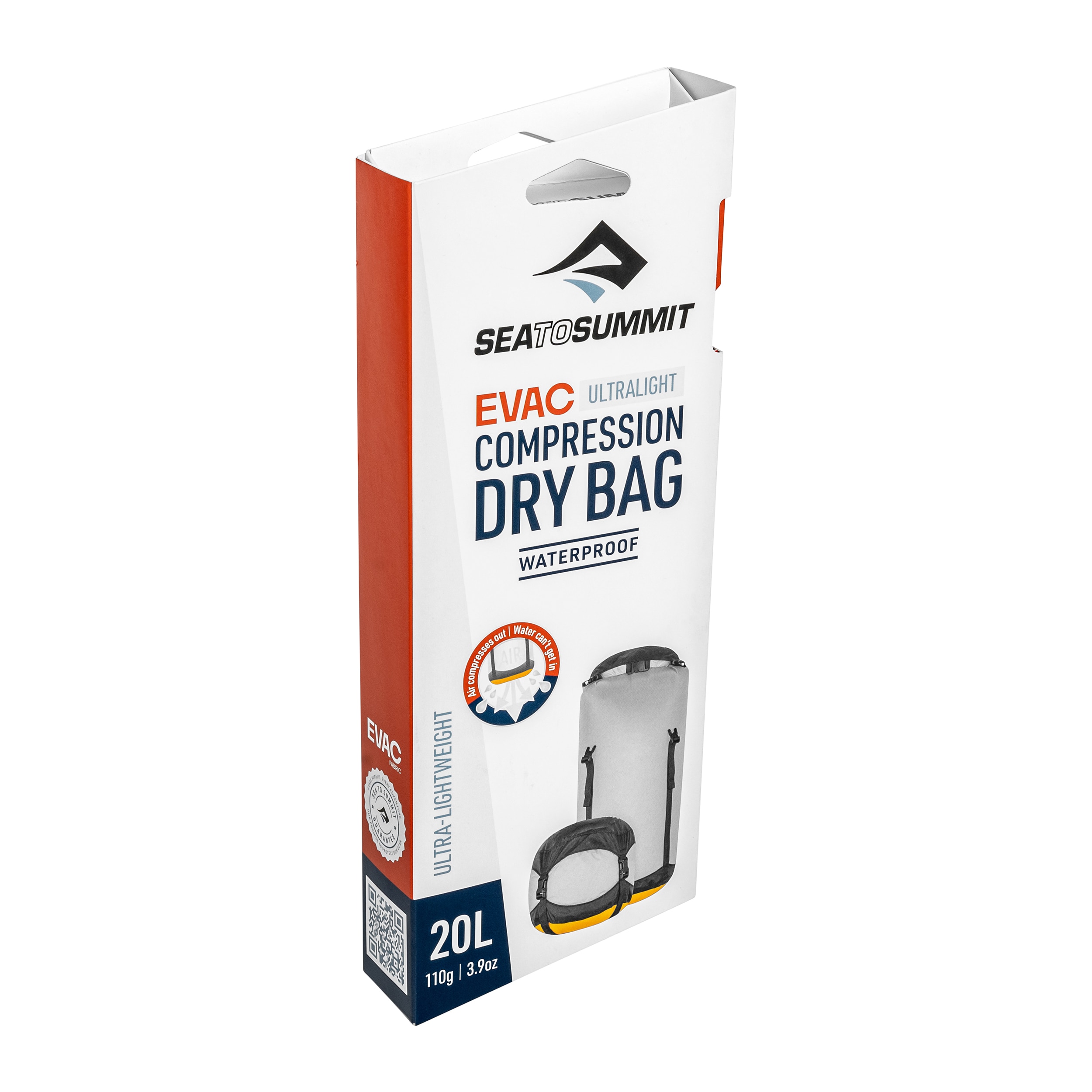 Компресійний мішок Sea to Summit Evac Compression Dry Bag Ultralight 20 л - High Rise Grey