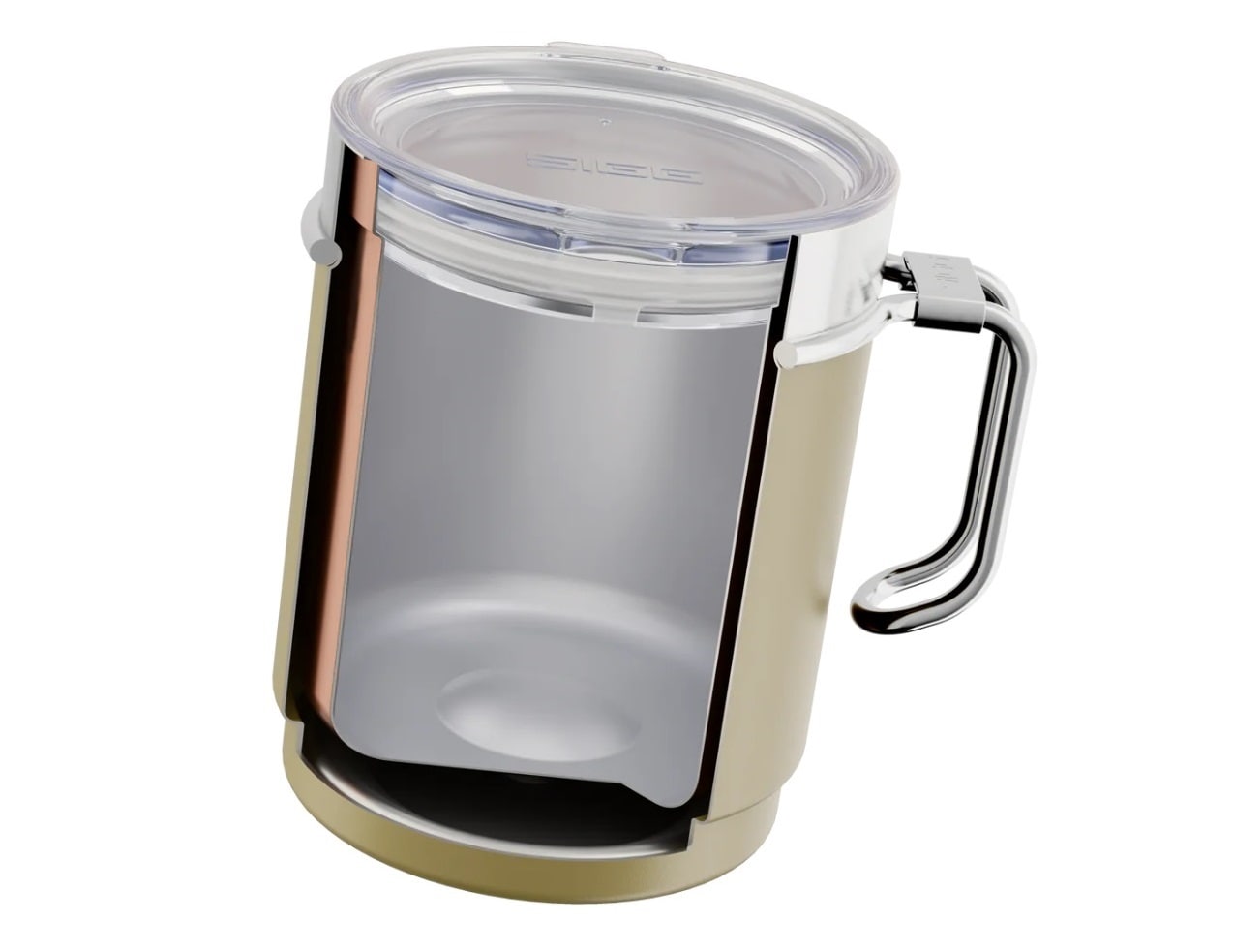 Термочашка Sigg Travel Mug 300 мл - Caramel Sand