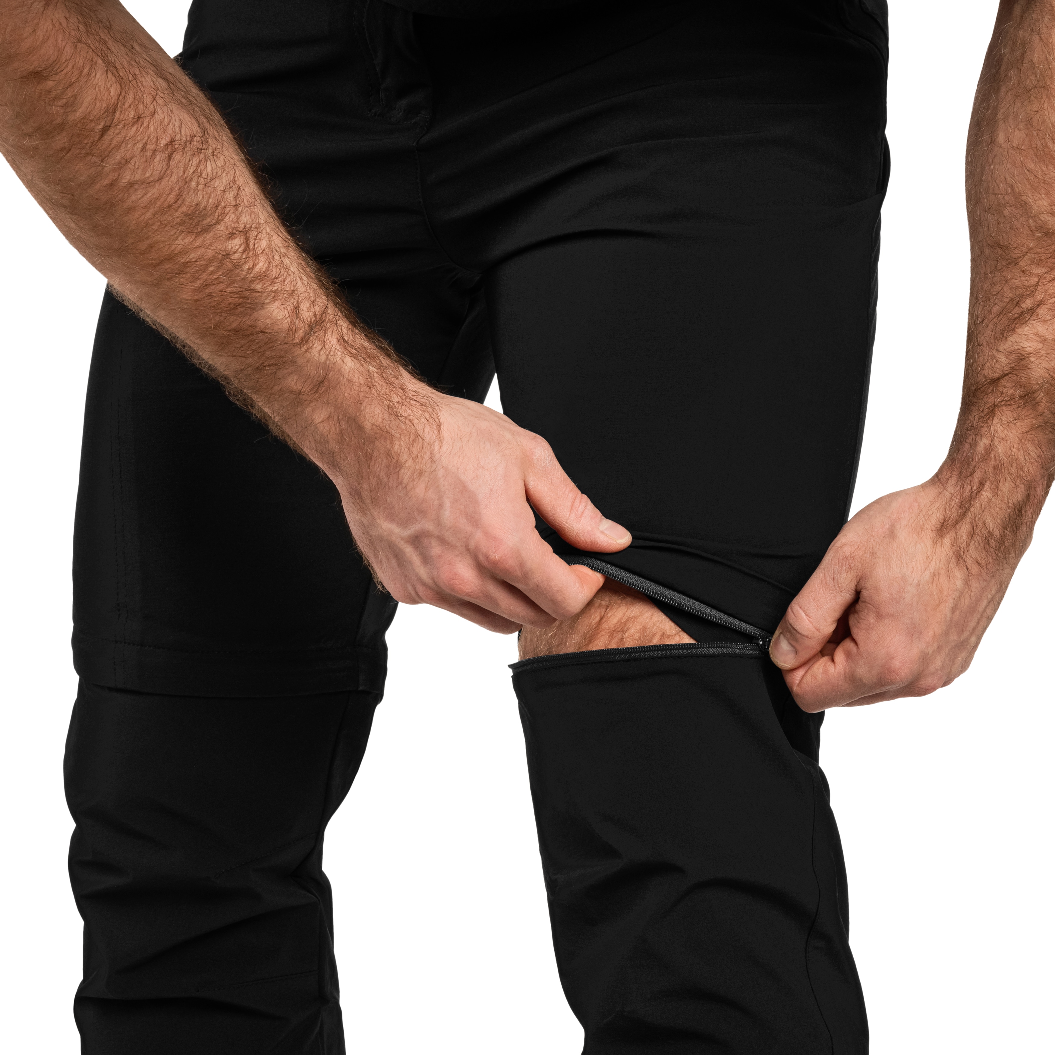 Spodnie trekkingowe 2w1 Viking Rocklyn - Black