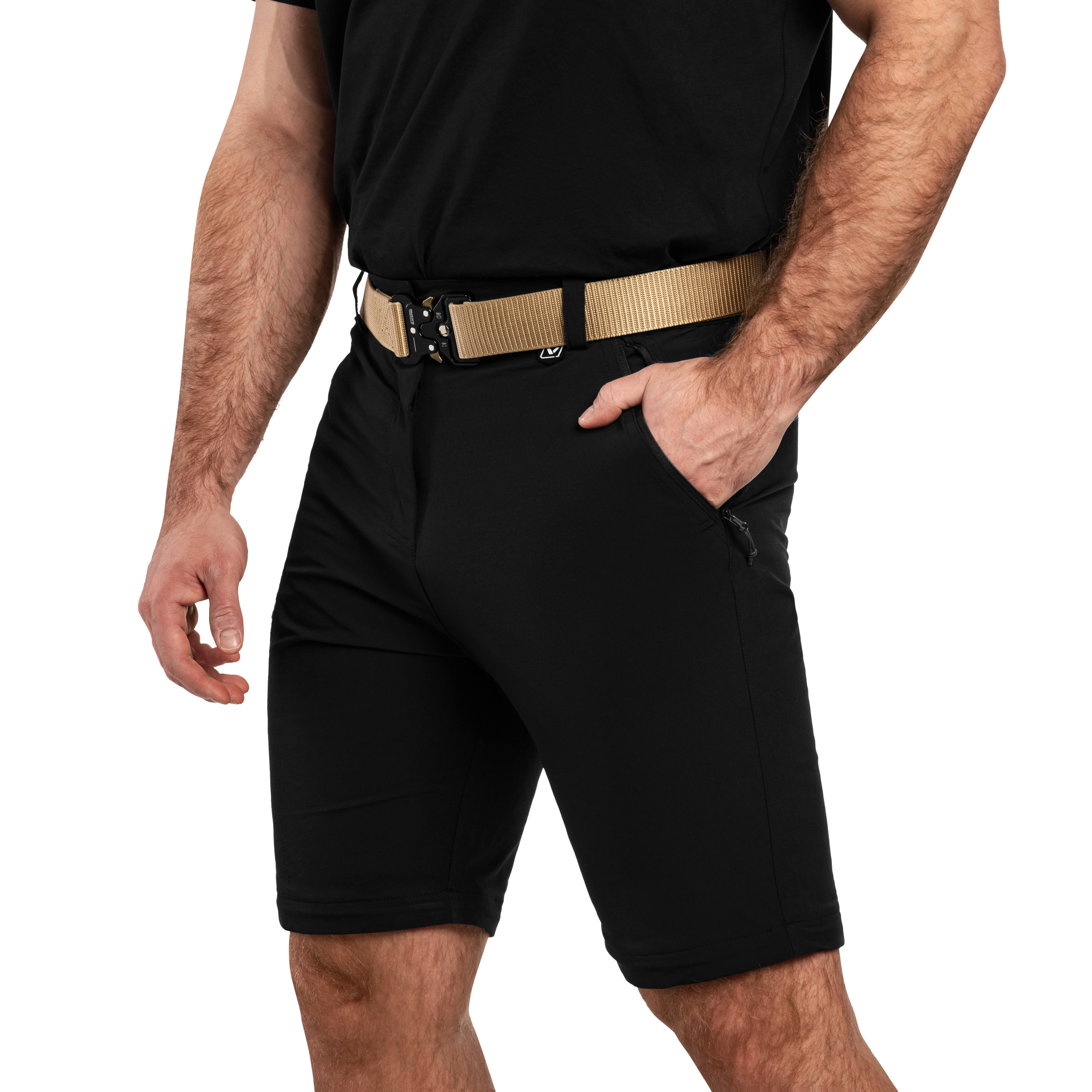 Spodnie trekkingowe 2w1 Viking Rocklyn - Black