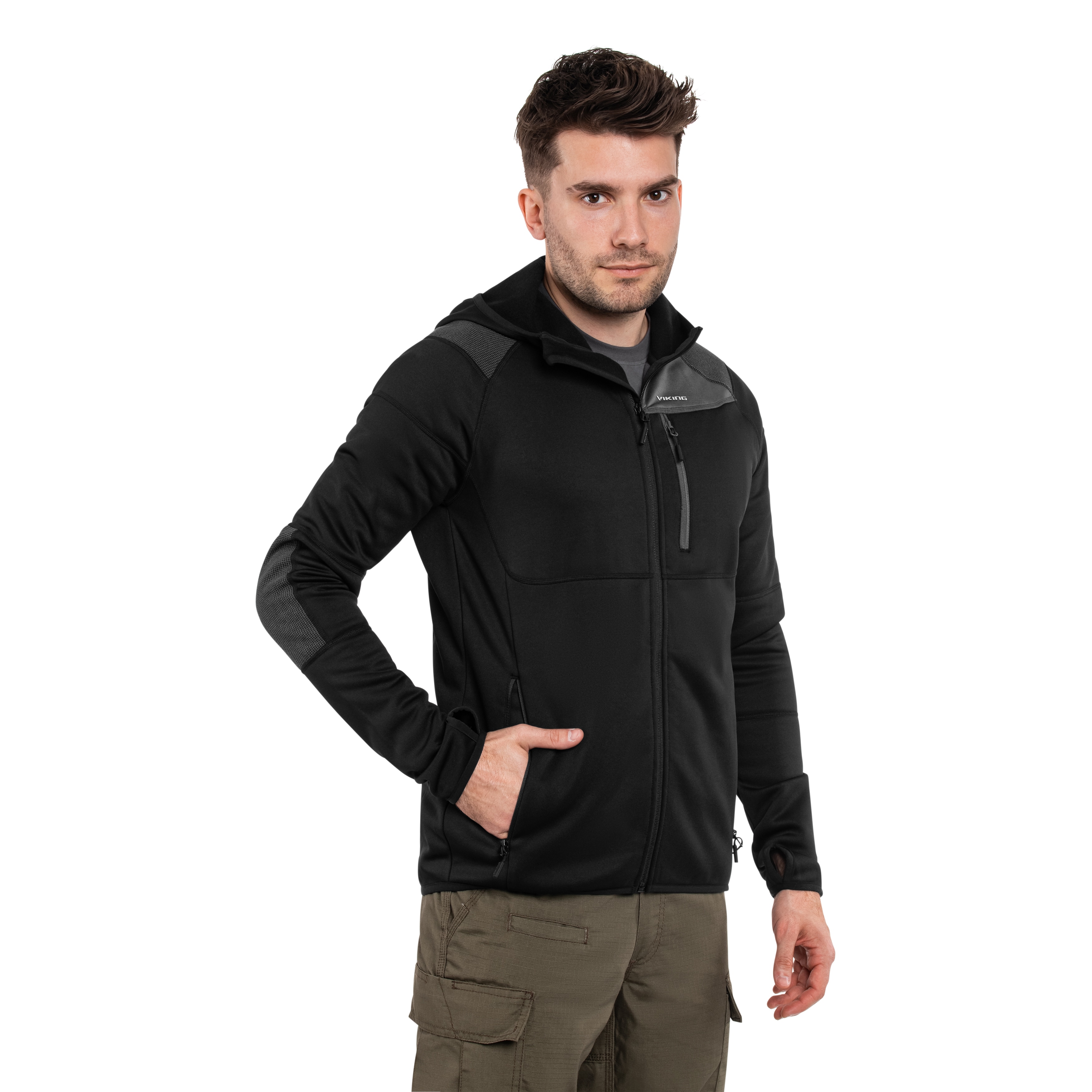 Bluza Viking Yosemite Hoodie Man - Black