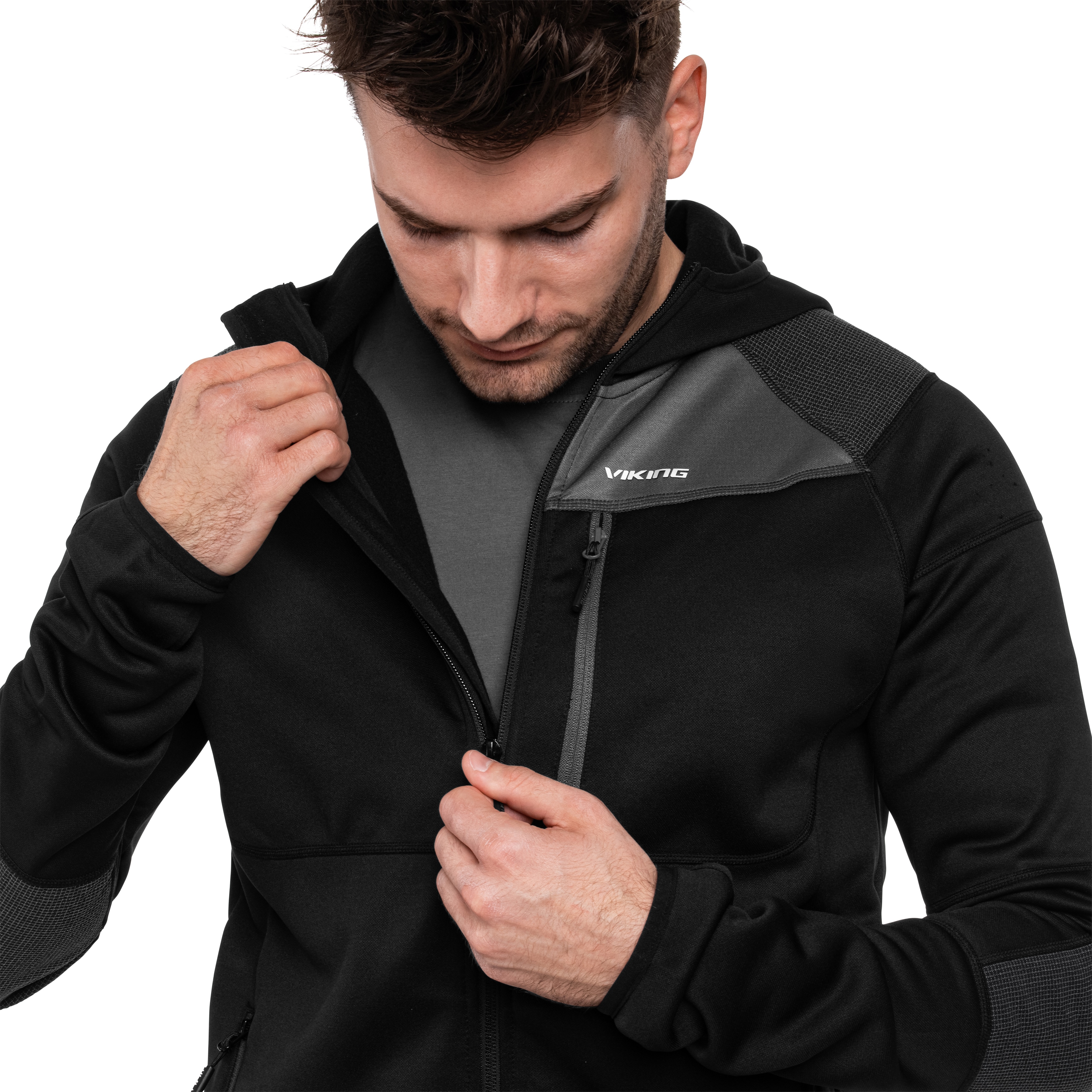 Bluza Viking Yosemite Hoodie Man - Black
