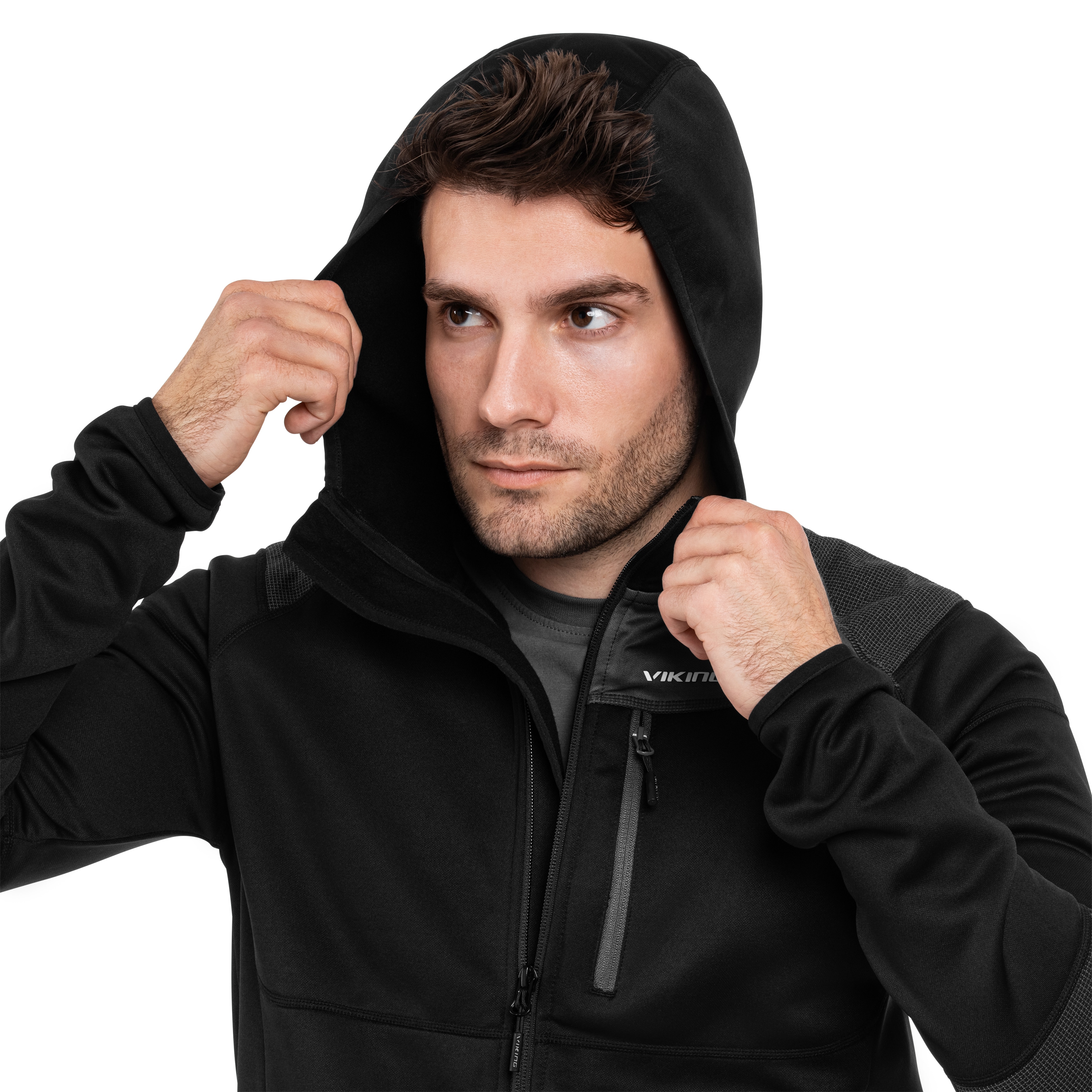 Bluza Viking Yosemite Hoodie Man - Black