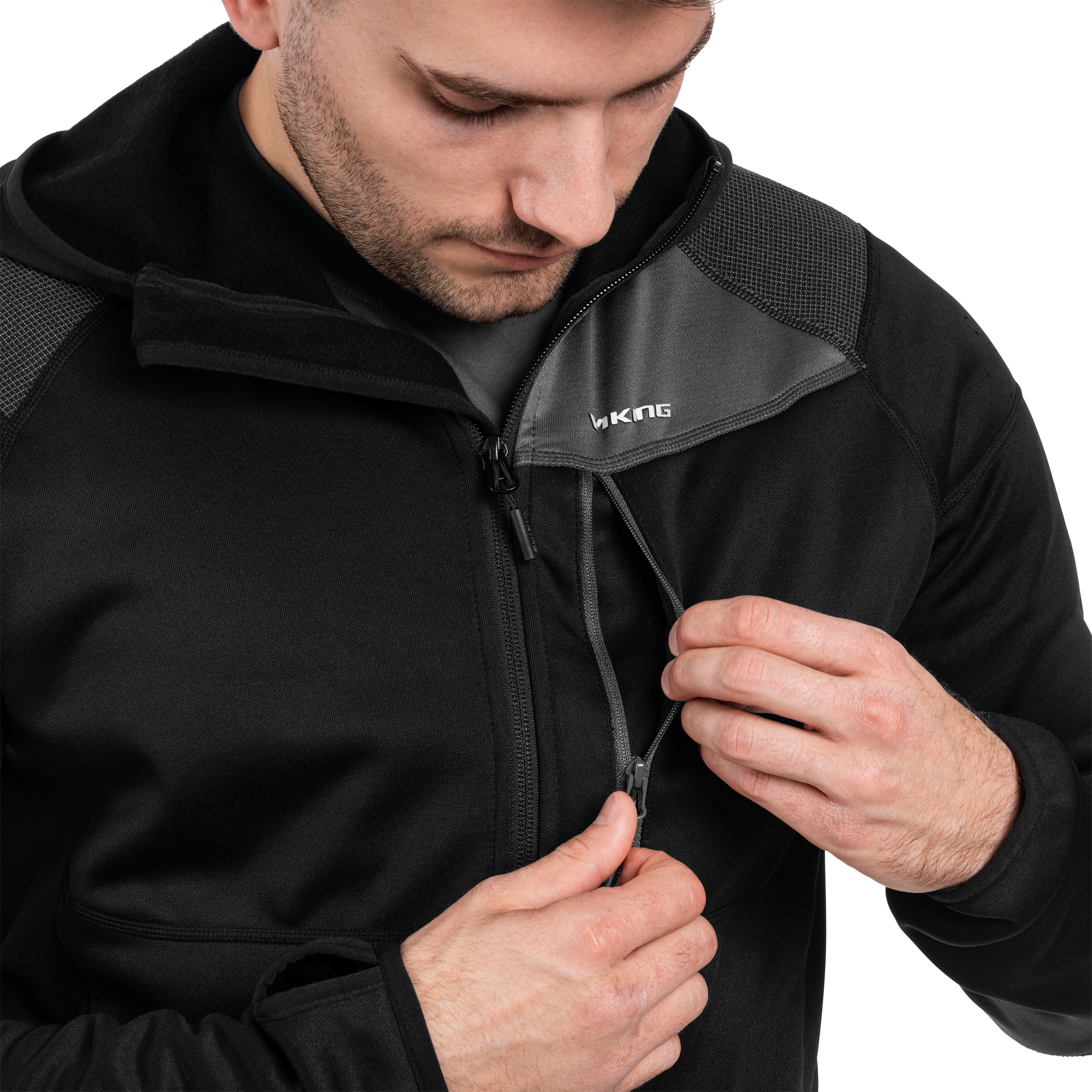 Bluza Viking Yosemite Hoodie Man - Black