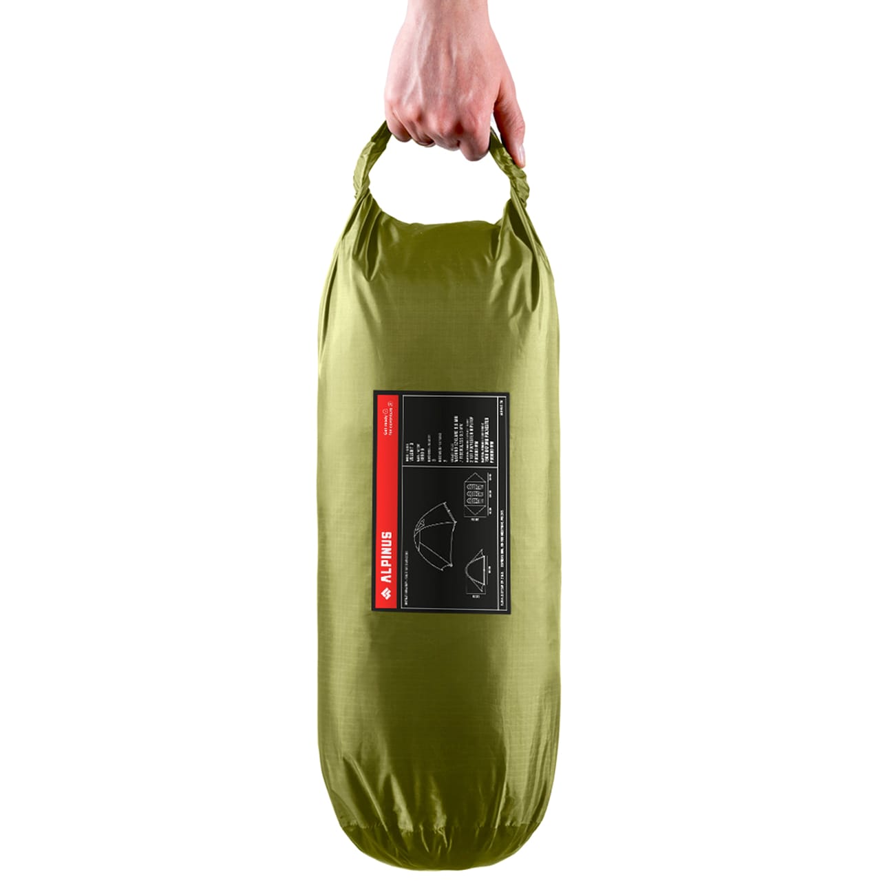 Namiot 3-osobowy Alpinus Velebit 3 ALU - Green