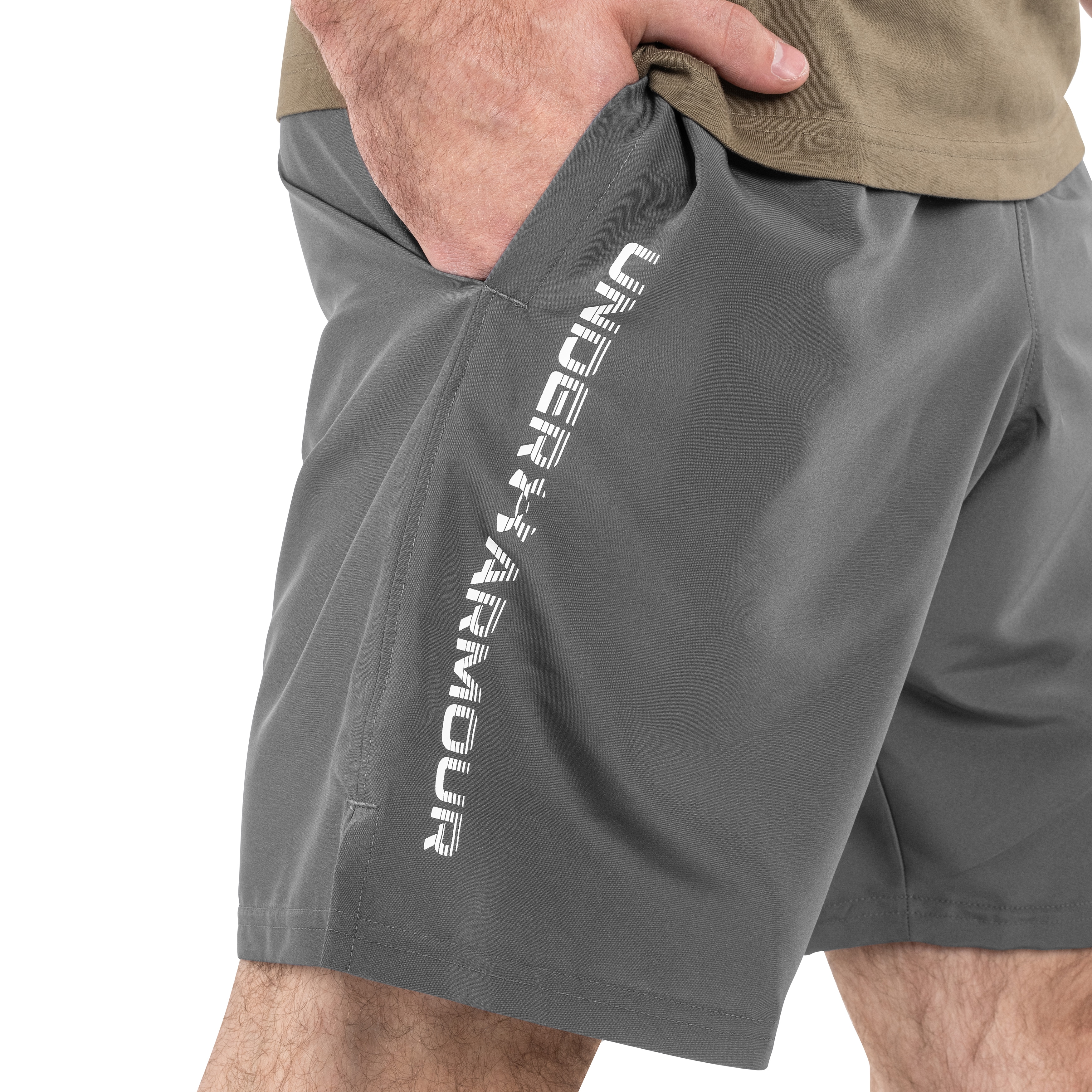 Szorty Under Armour UA Tech Woven Wordmark - Grey