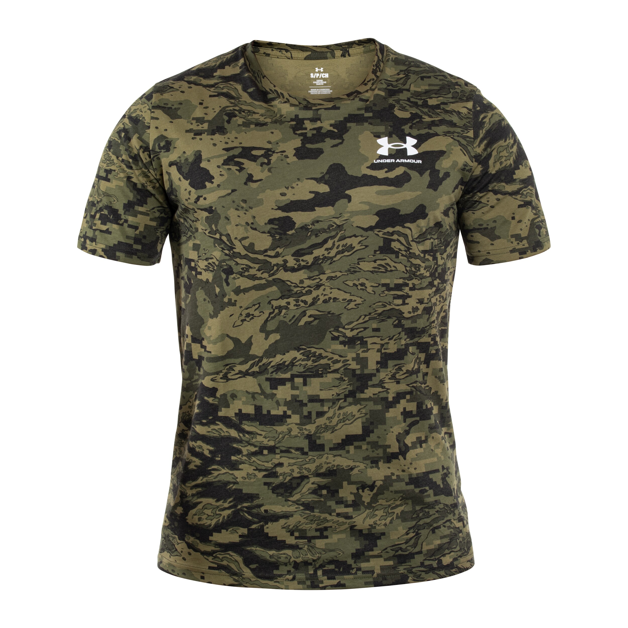 Koszulka T-shirt Under Armour ABC Camo Short Sleeve - Camo/White