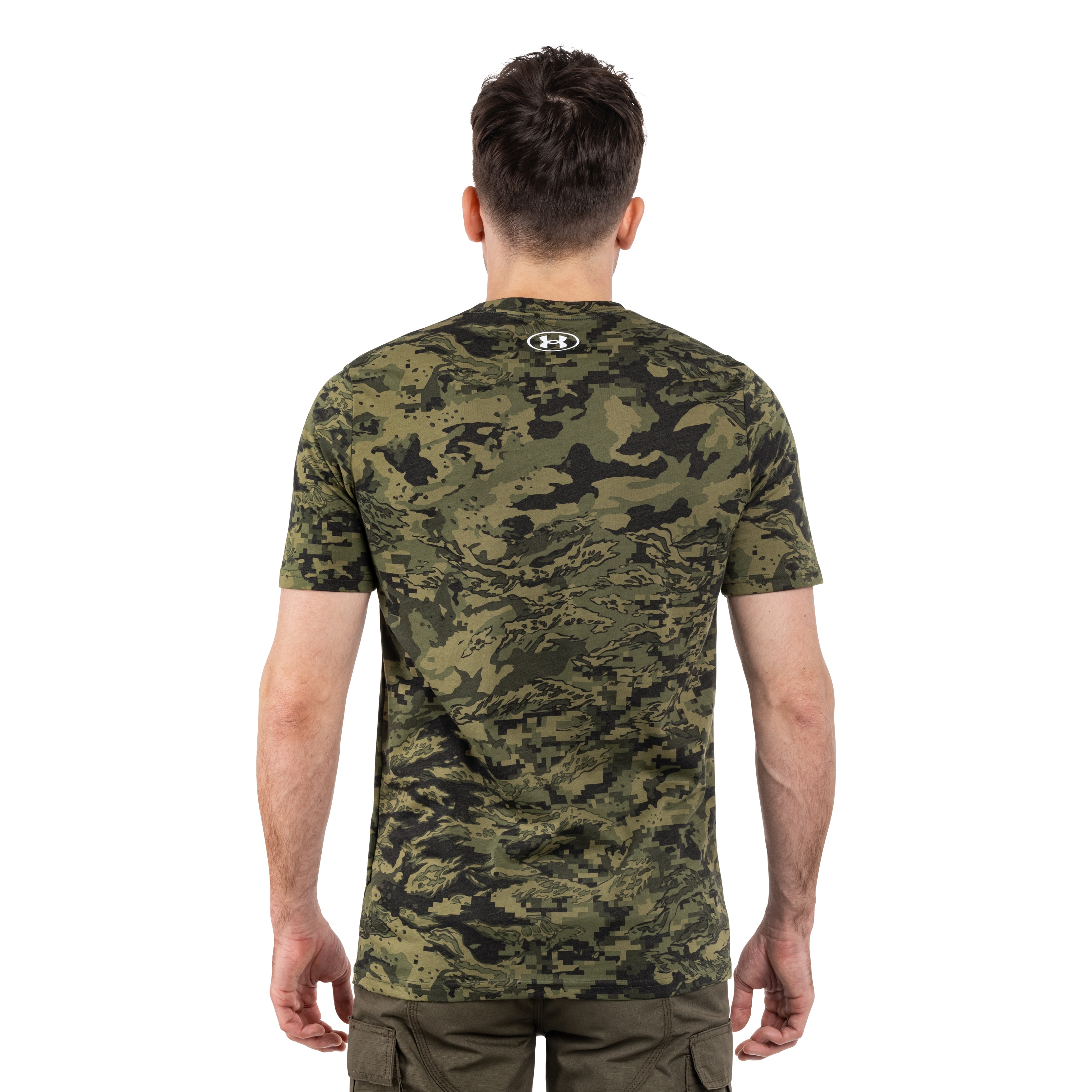 Koszulka T-shirt Under Armour ABC Camo Short Sleeve - Camo/White