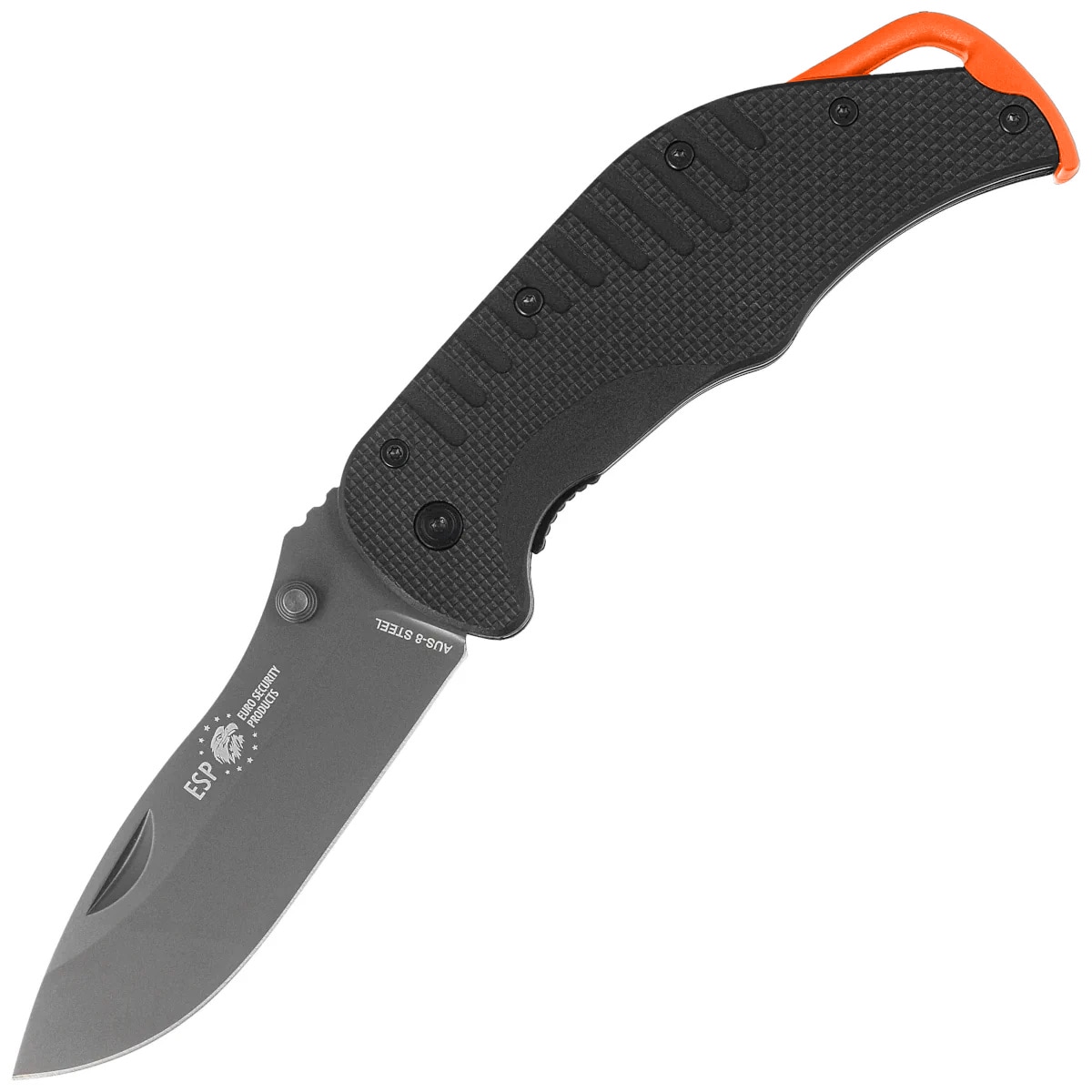 Nóż składany ESP EK-BO-01 - Black/Orange