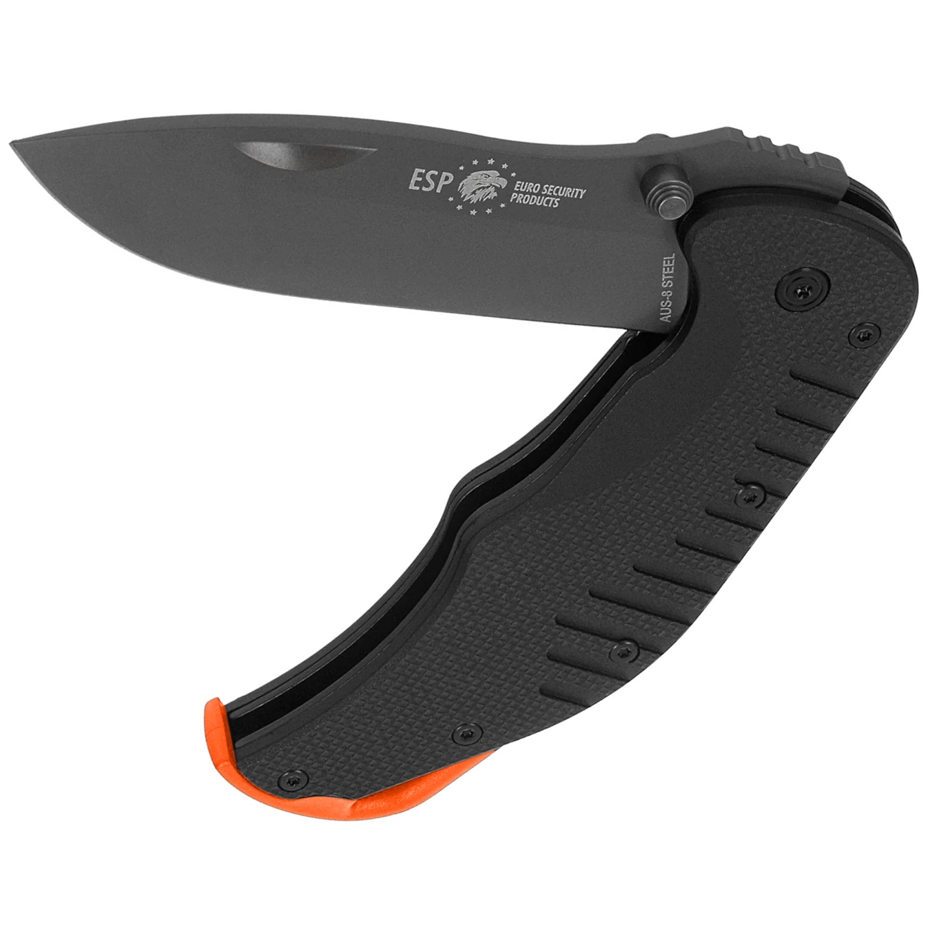 Nóż składany ESP EK-BO-01 - Black/Orange