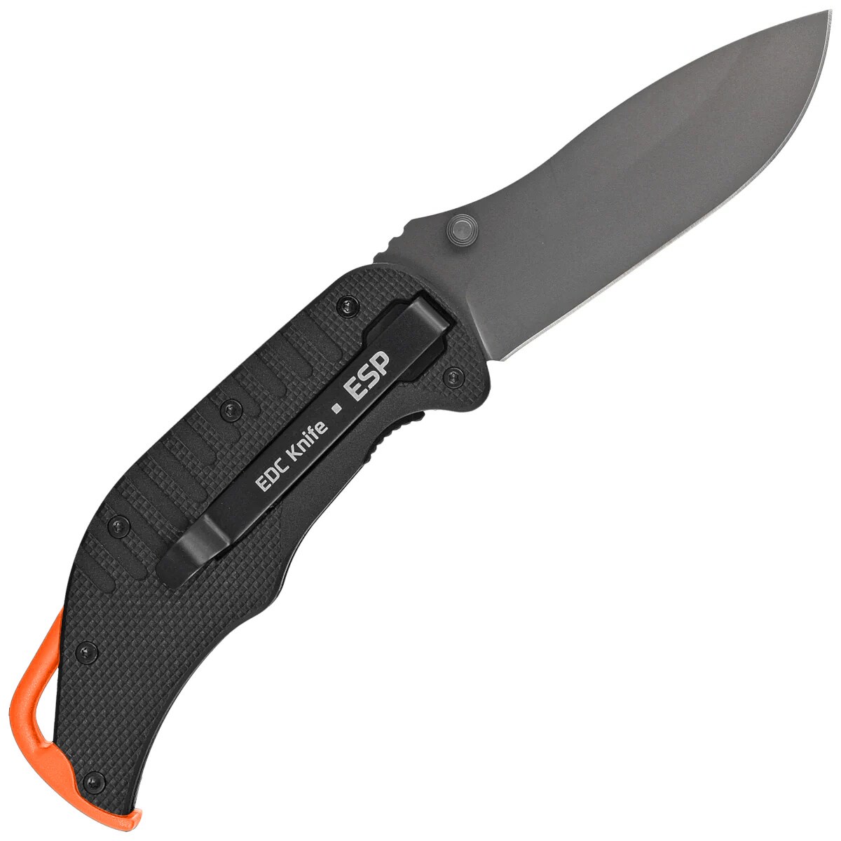Nóż składany ESP EK-BO-01 - Black/Orange