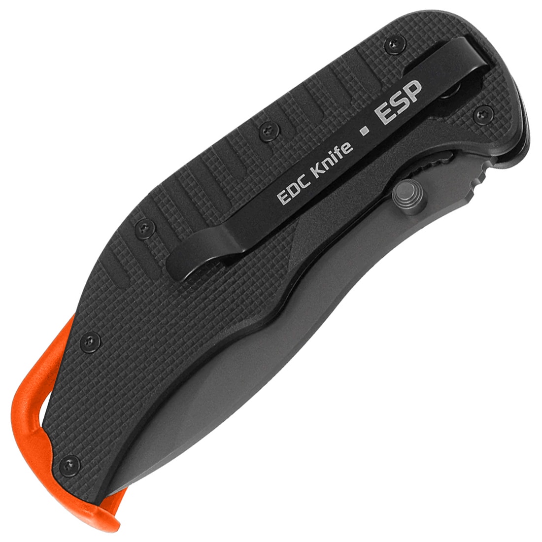 Nóż składany ESP EK-BO-01 - Black/Orange