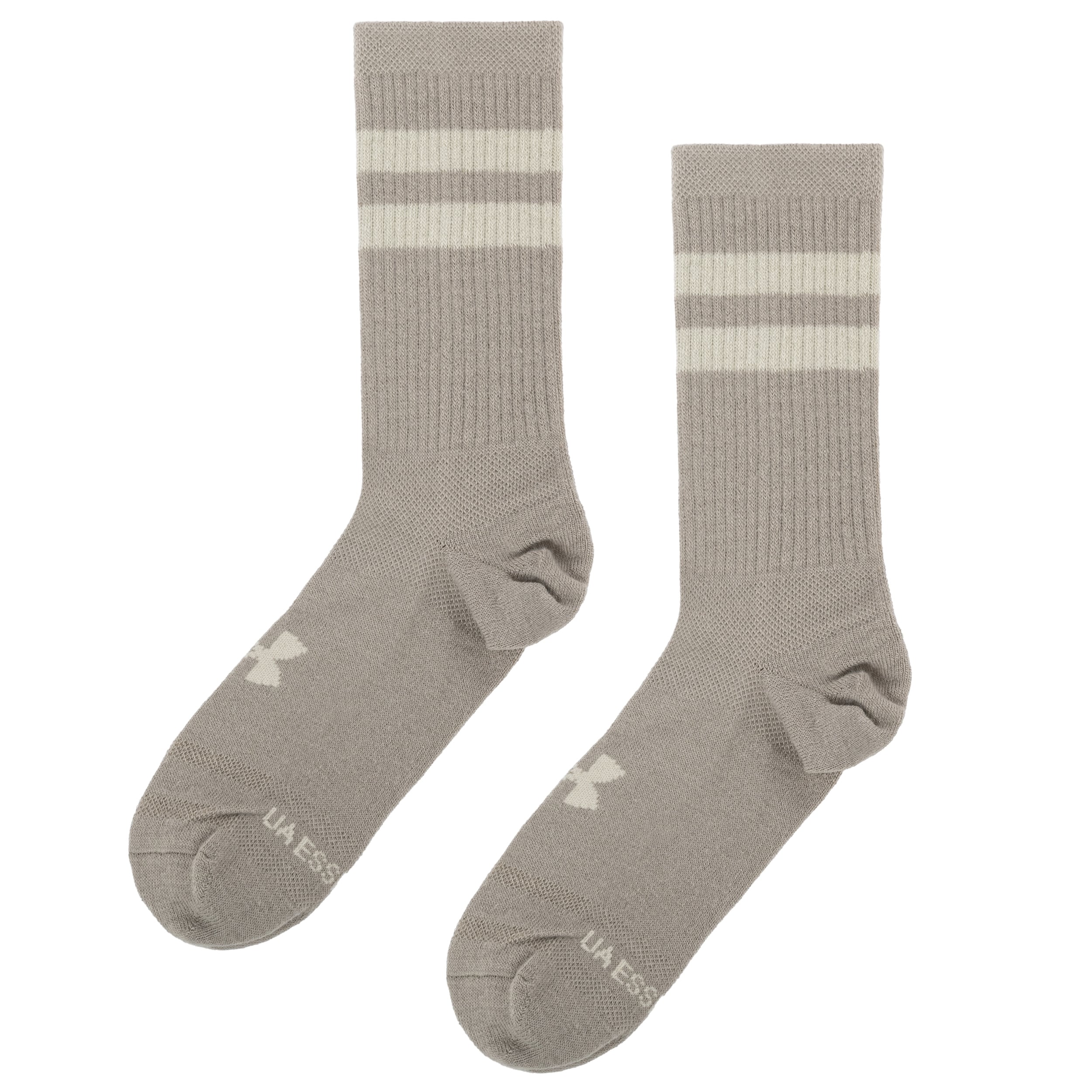 Skarpety Under Armour Essential Crew Stone / Timberwolf Taupe - 6 par