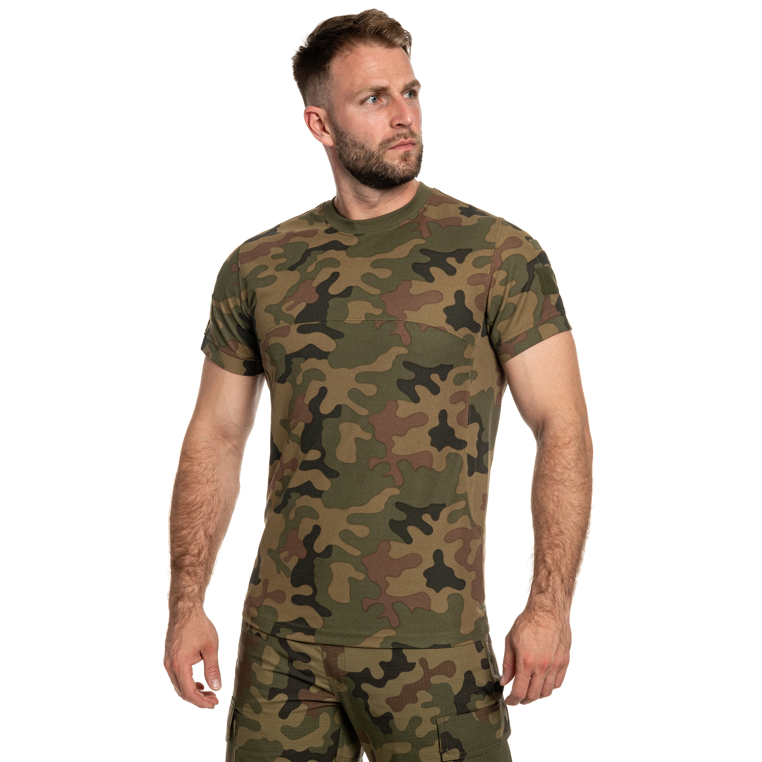 Koszulka T-shirt MaxPro-Tech Active - PL Camo
