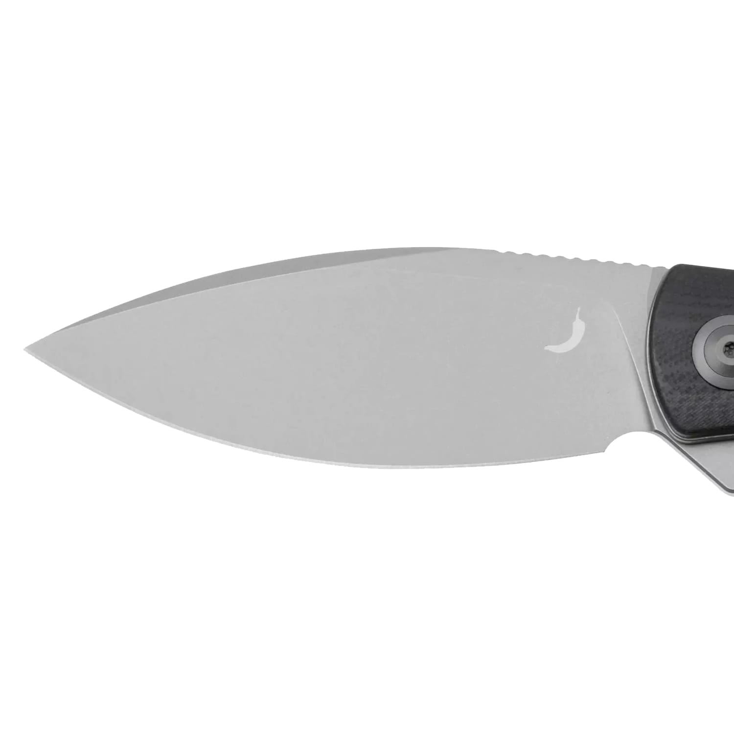 Nóż składany Trollsky Knives Mandu XL Grey Stonewashed D2/Black G10