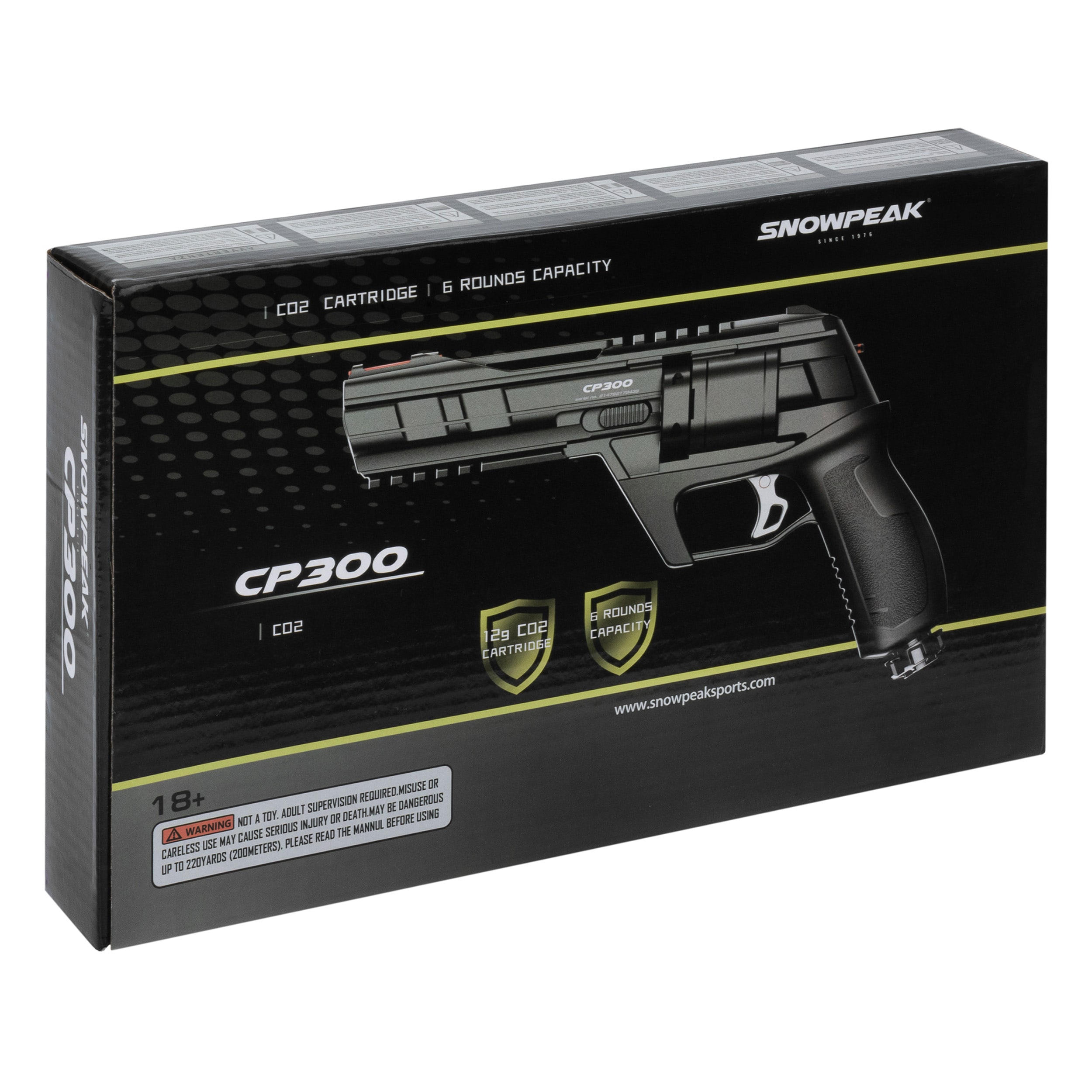 Rewolwer CO2 RAM CP300 .50 - Black