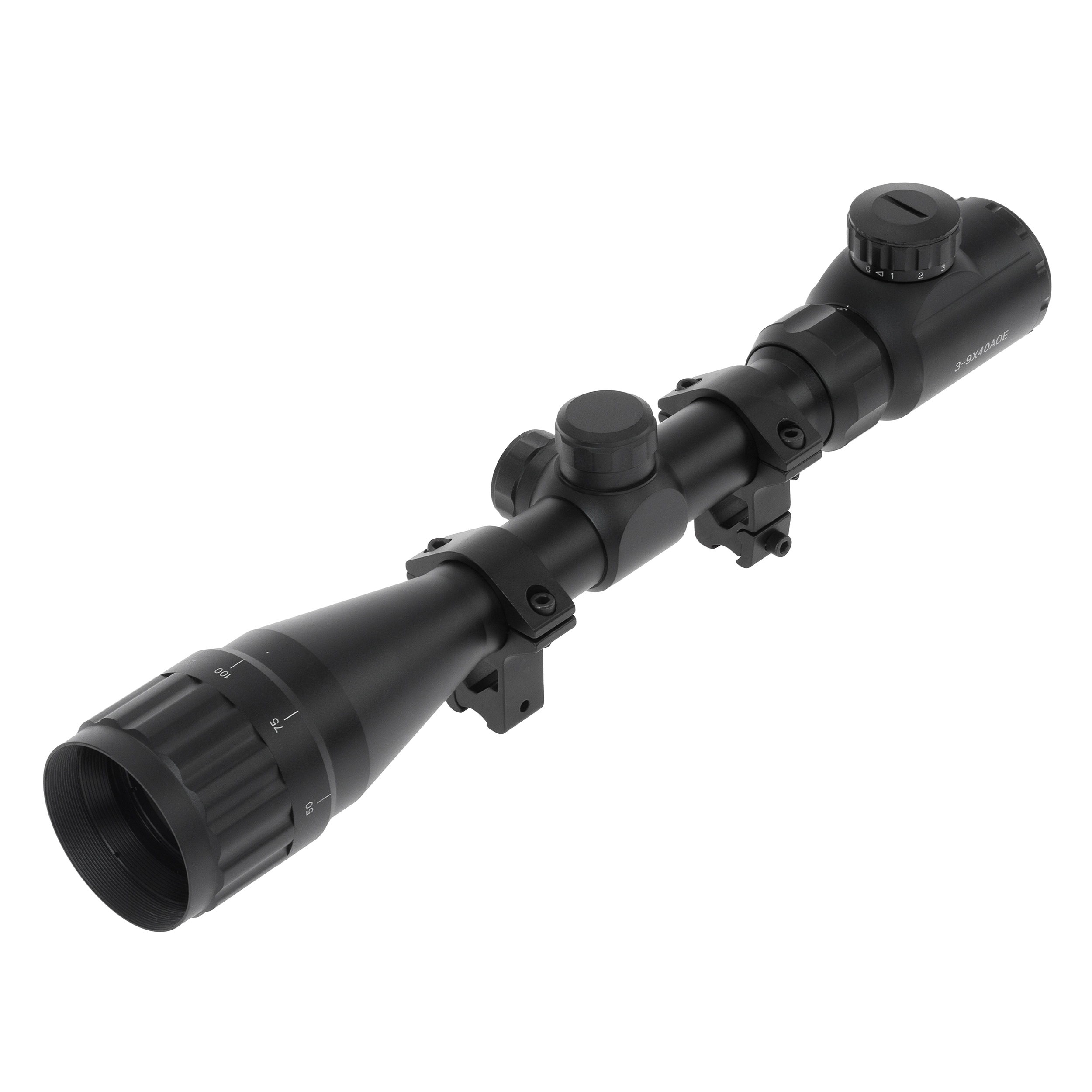 Оптичний приціл Snowpeak 3-9-40 AOE - Black