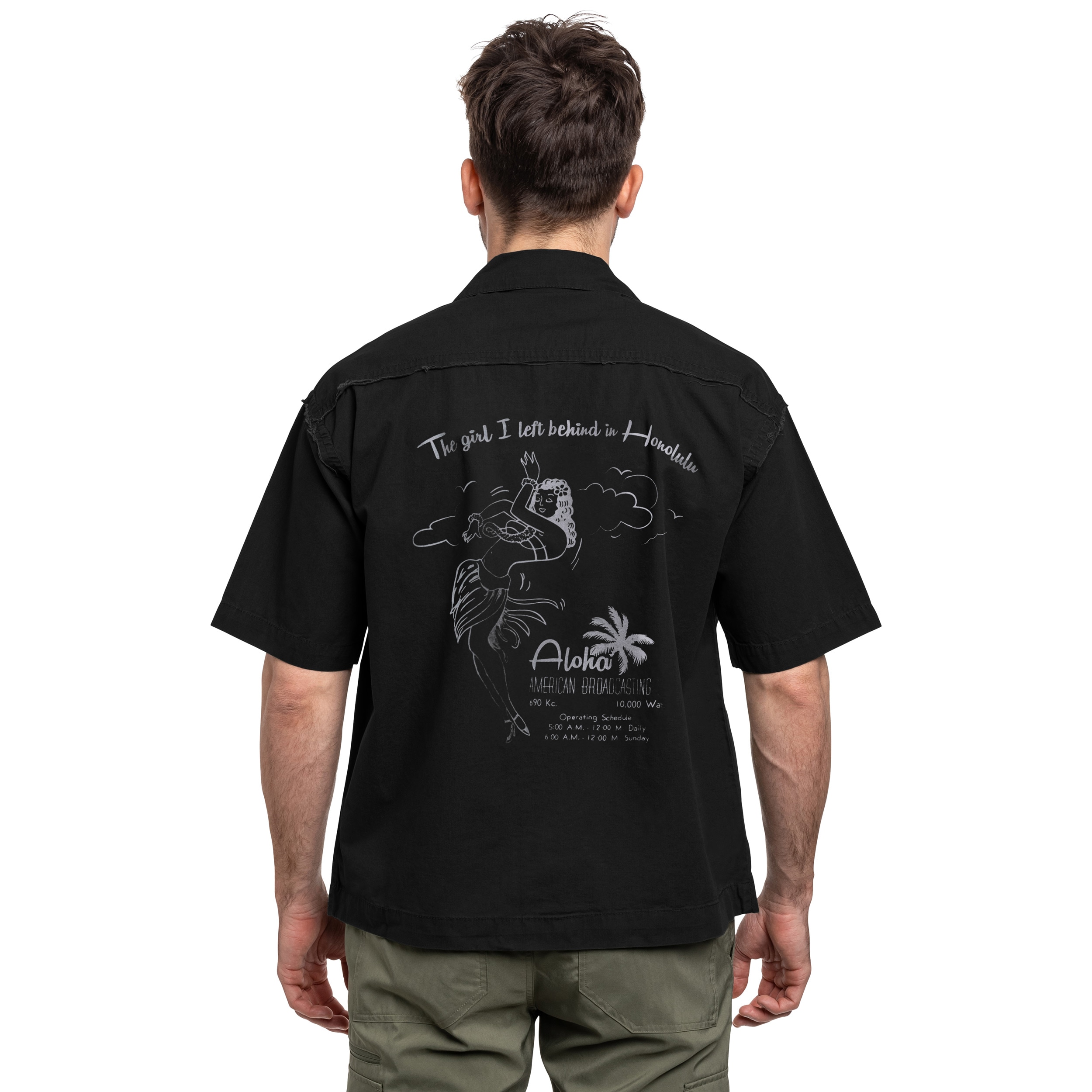 Koszula Alpha Industries Aloha Safari Short Sleeve - Black