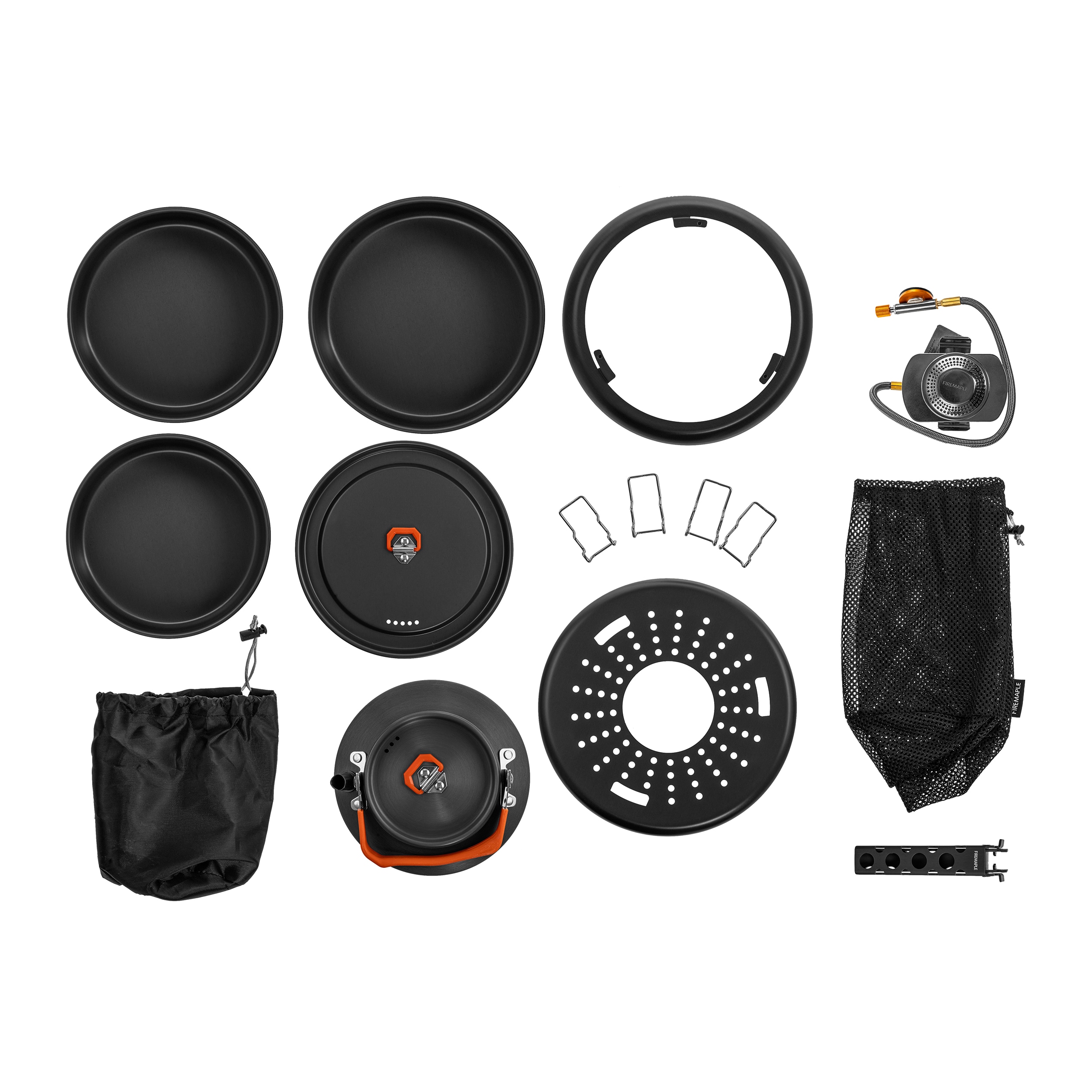 Zestaw turystyczny do gotowania Fire Maple Cooking kit z palnikiem gazowym