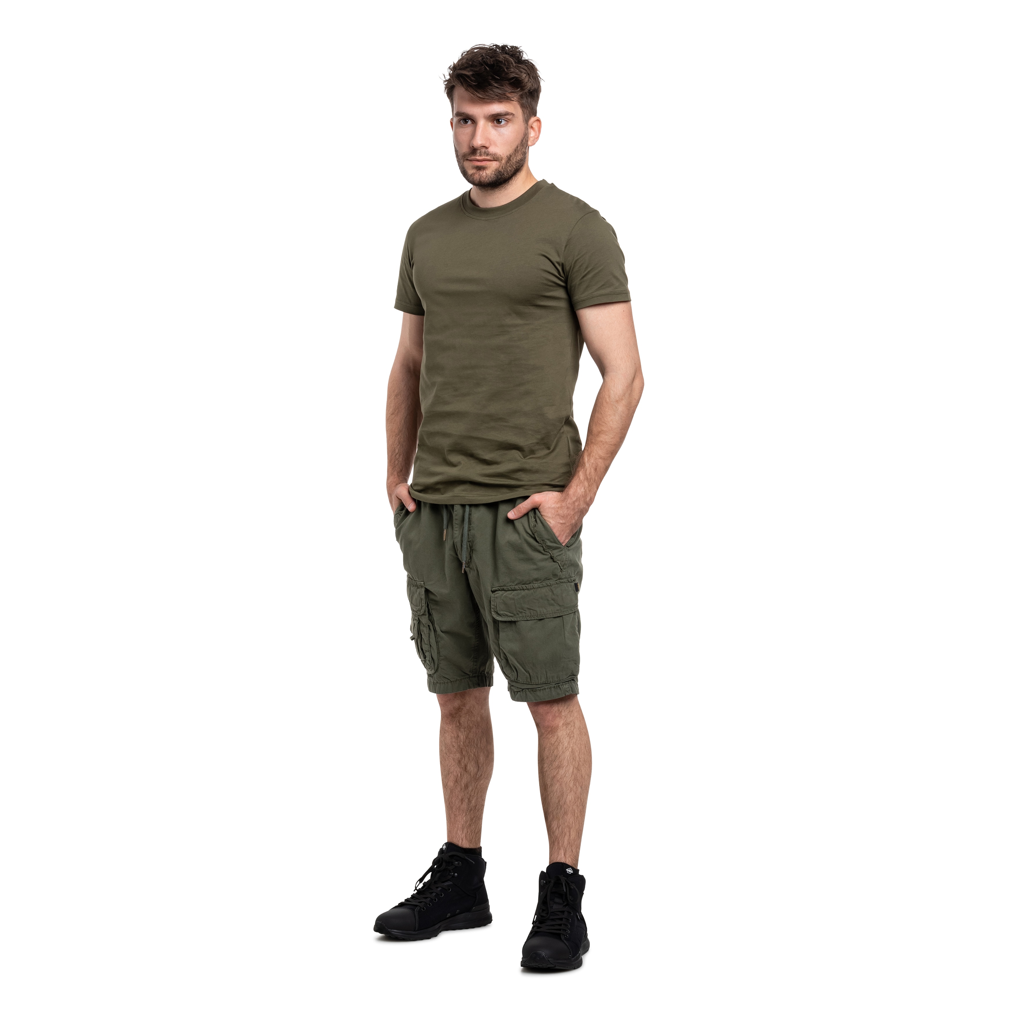 Szorty Alpha Industries Aloha Safari - Dark Olive