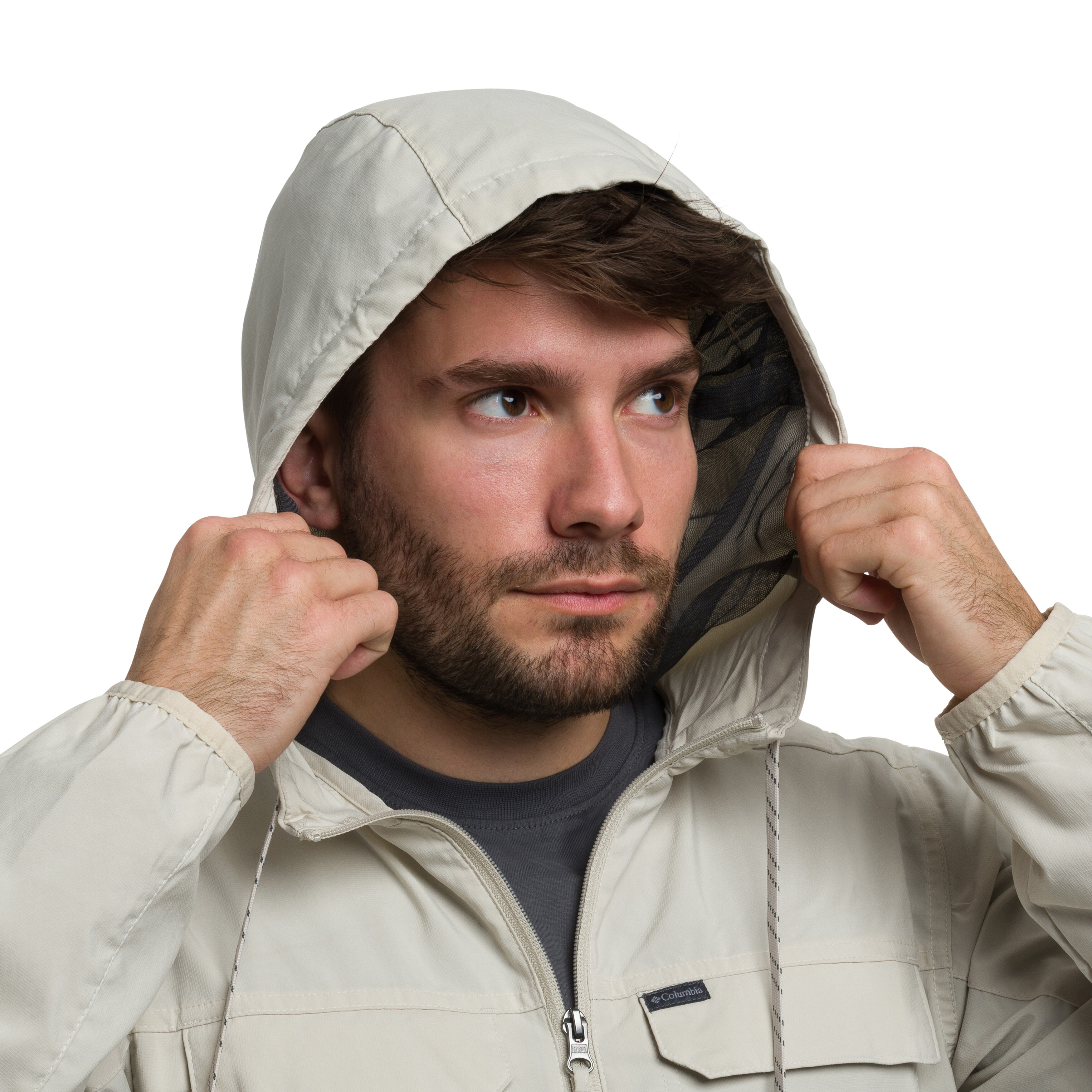 Куртка Columbia Skien Valley Hooded Insect Shield - Dark Stone