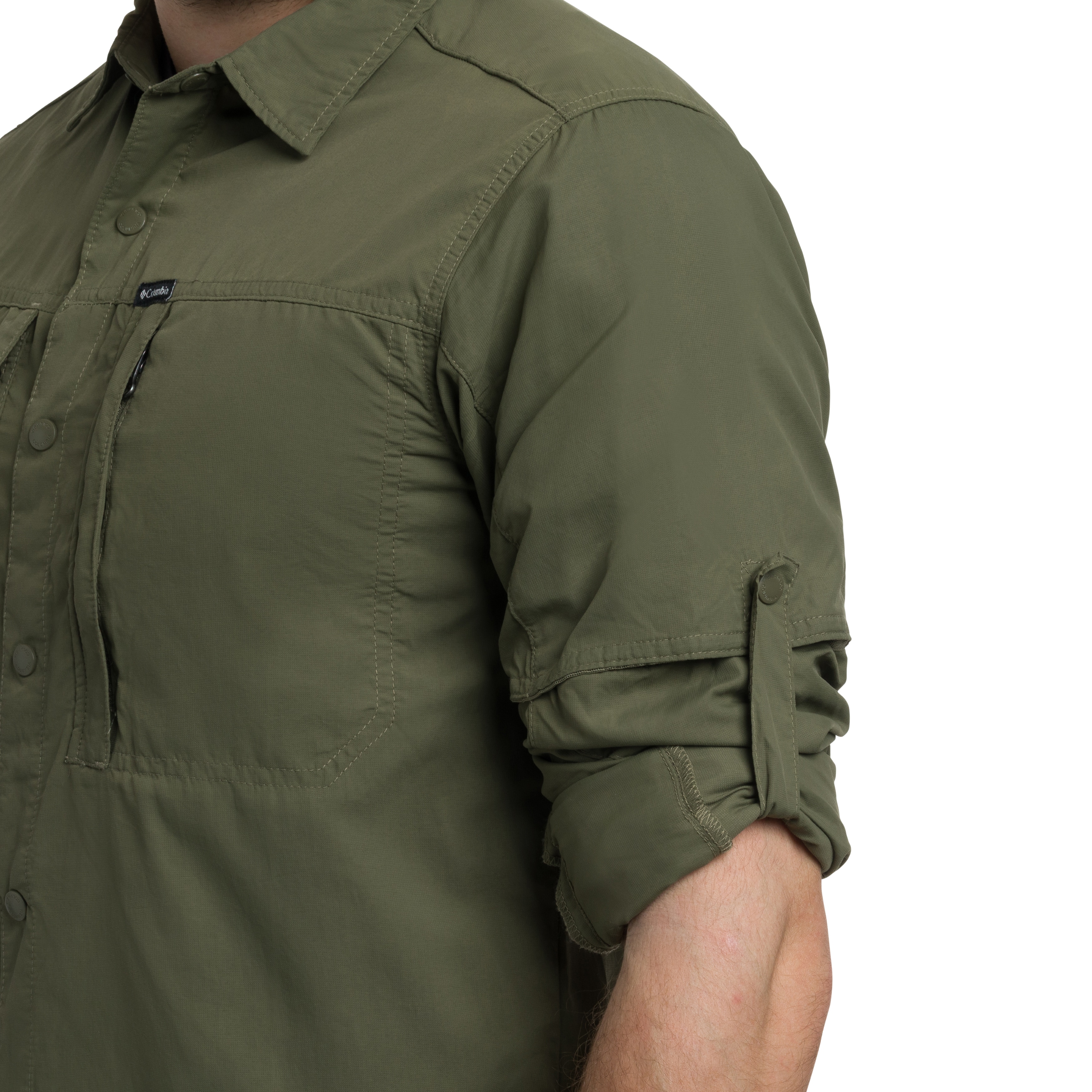 Koszula Columbia Skien Valley Long Sleeve Insect Shield - Stone Green