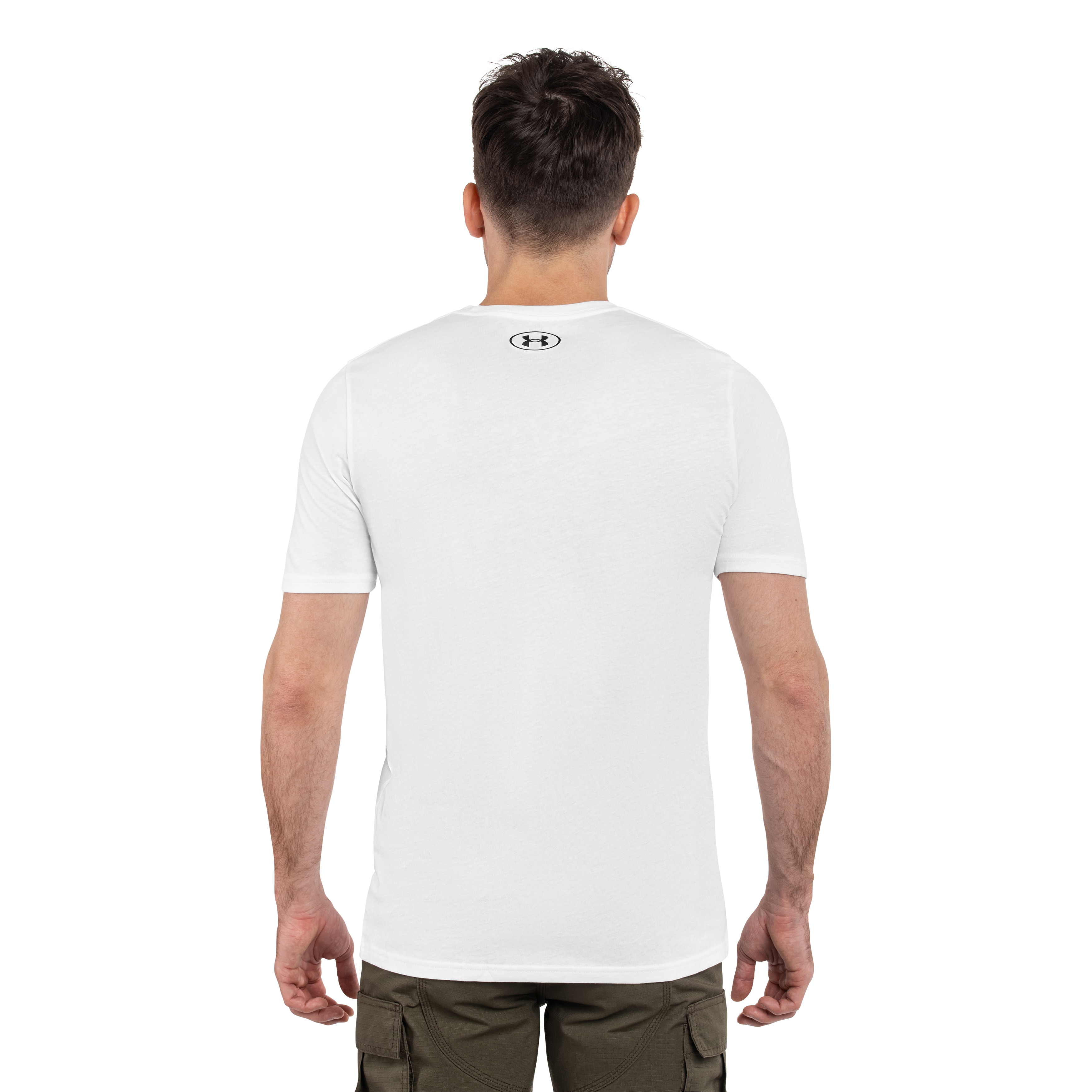 Koszulka T-shirt Under Armour Left Chest Logo - White