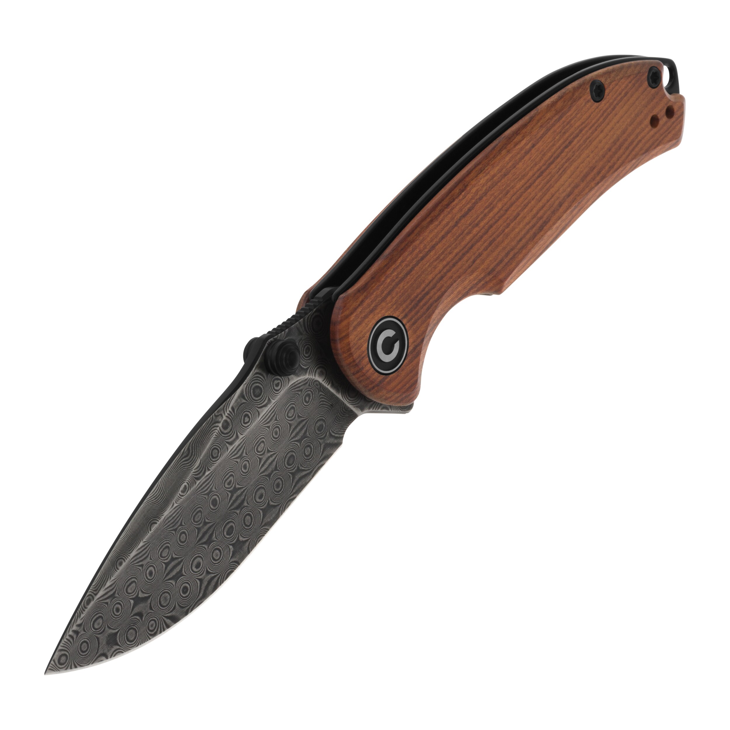 Складаний ніж Civivi Pintail C2020DS-2 -Damascus/Cuibourtia Wood
