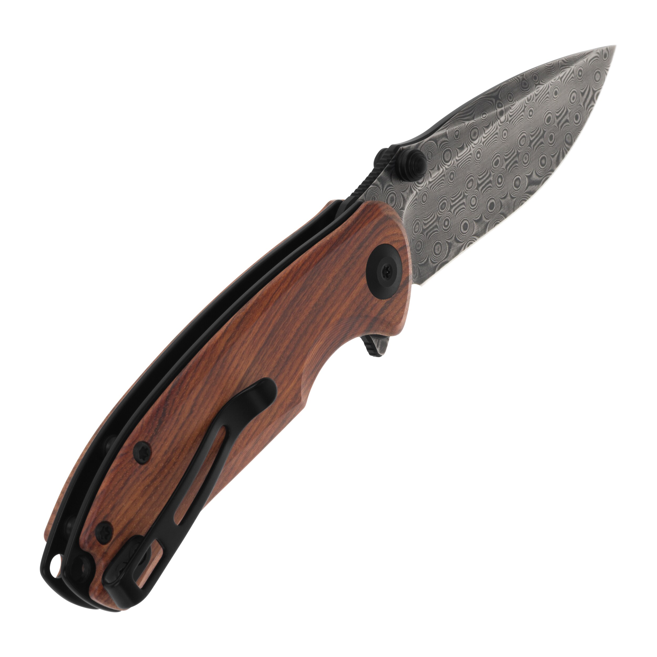 Складаний ніж Civivi Pintail C2020DS-2 -Damascus/Cuibourtia Wood