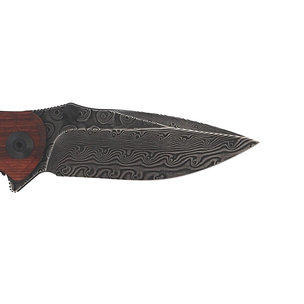 Складаний ніж Civivi Pintail C2020DS-2 -Damascus/Cuibourtia Wood