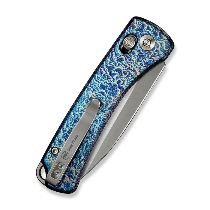 WE Nightblade Folding Knife - Flamed