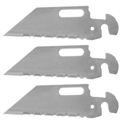 Набір змінних лез Cold Steel Clic N Cut Utility Serrated - 3 шт.