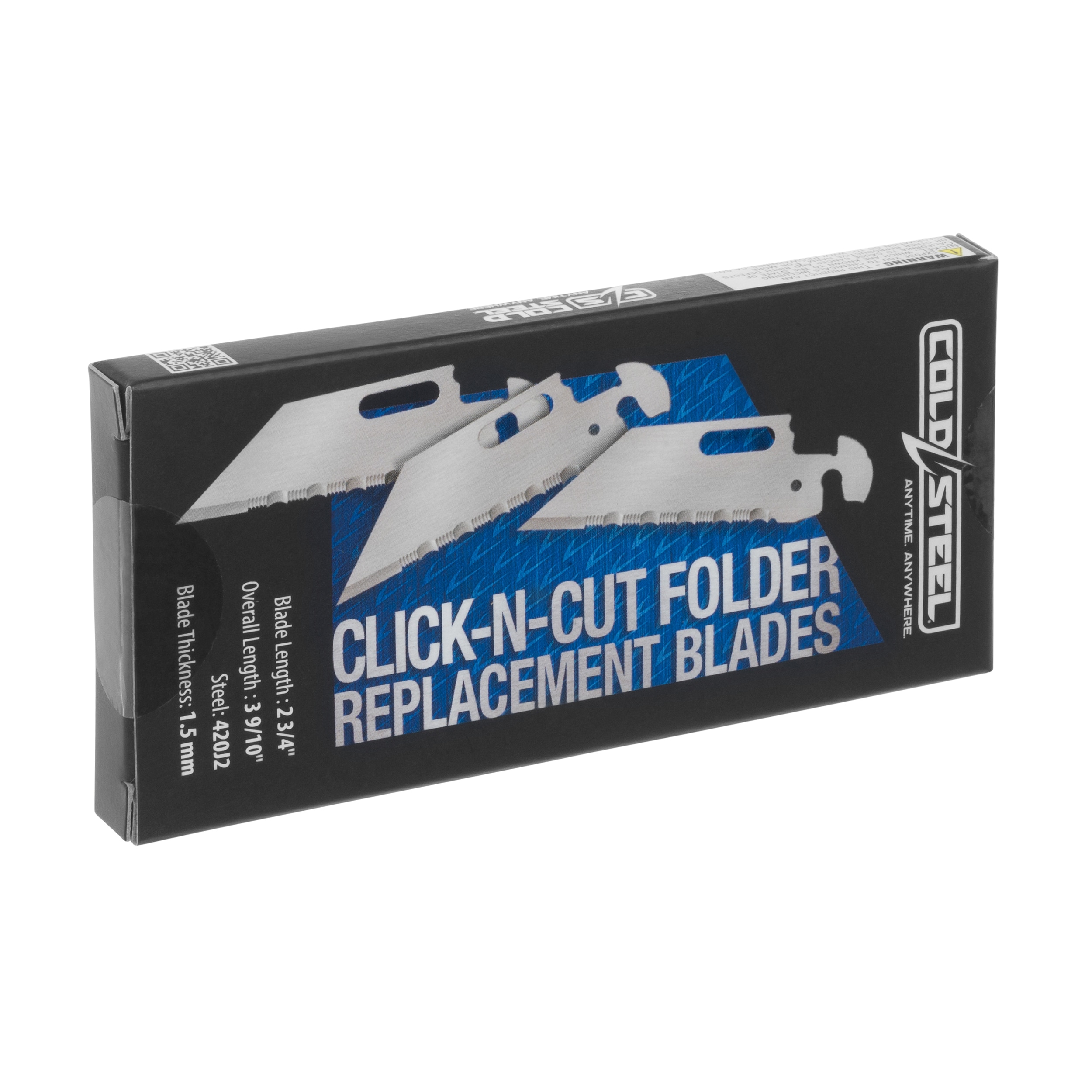 Набір змінних лез Cold Steel Clic N Cut Utility Serrated - 3 шт.
