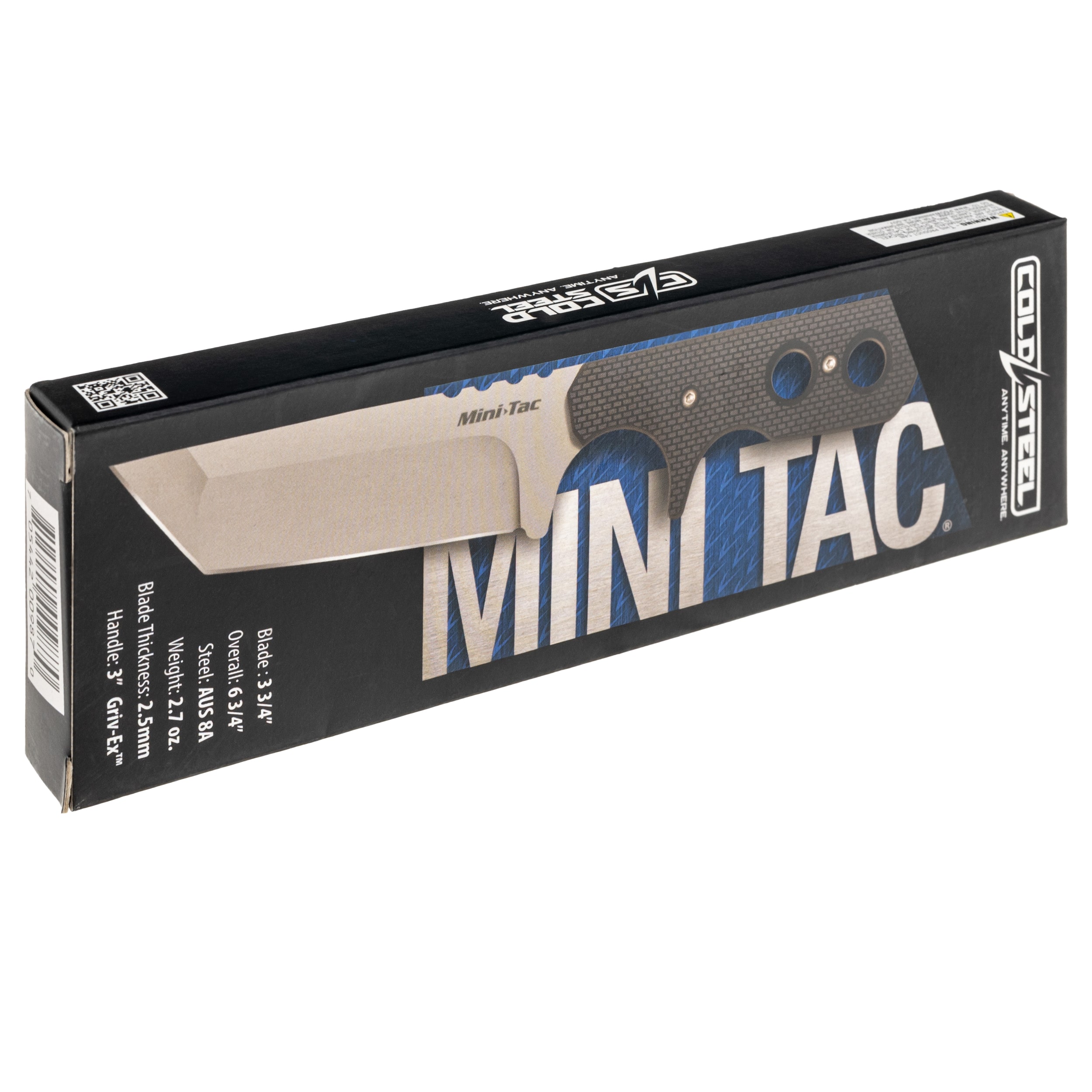 Ніж Cold Steel Mini Tac Tanto AUS8A - Black