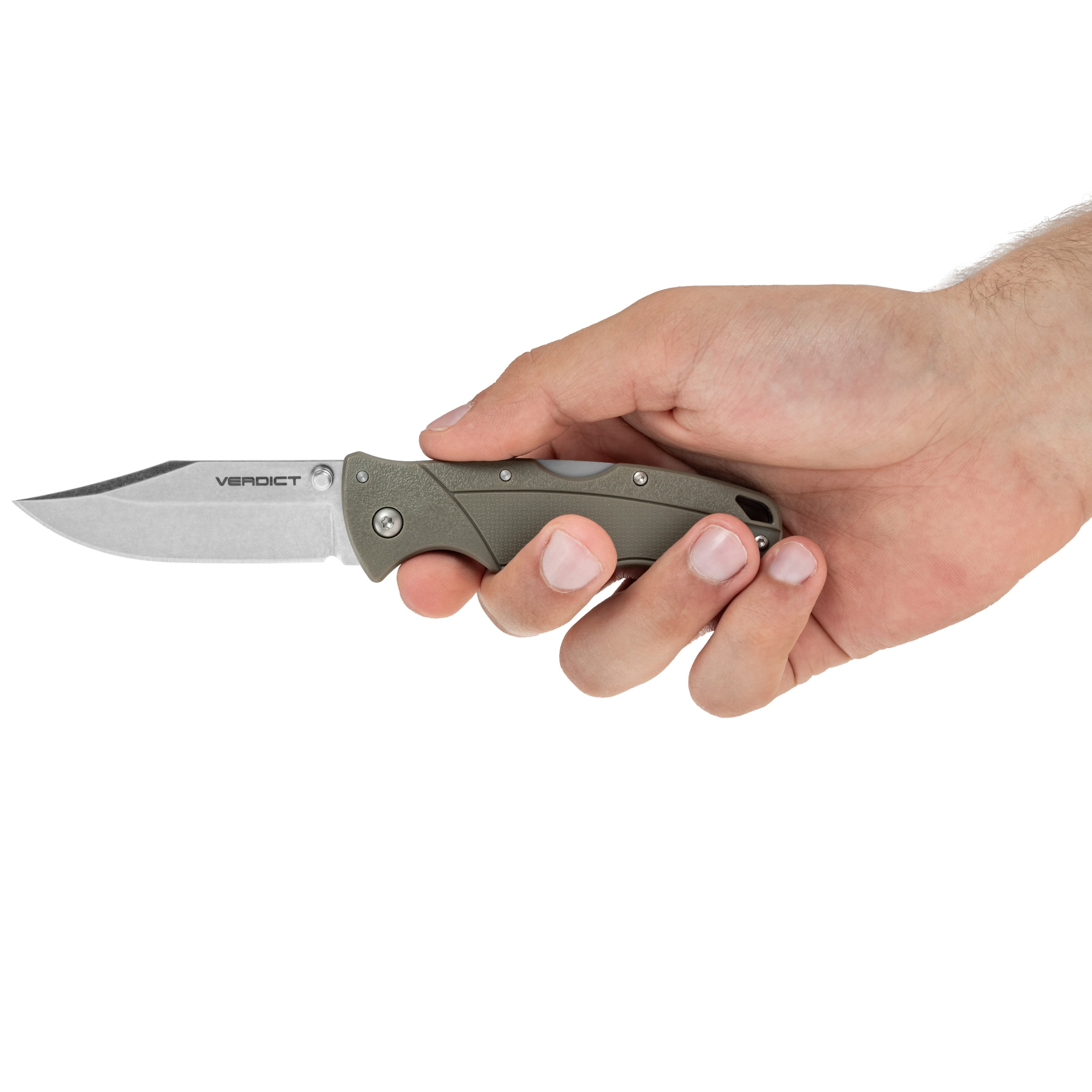 Складаний ніж Cold Steel Verdict Clip-Point - FDE