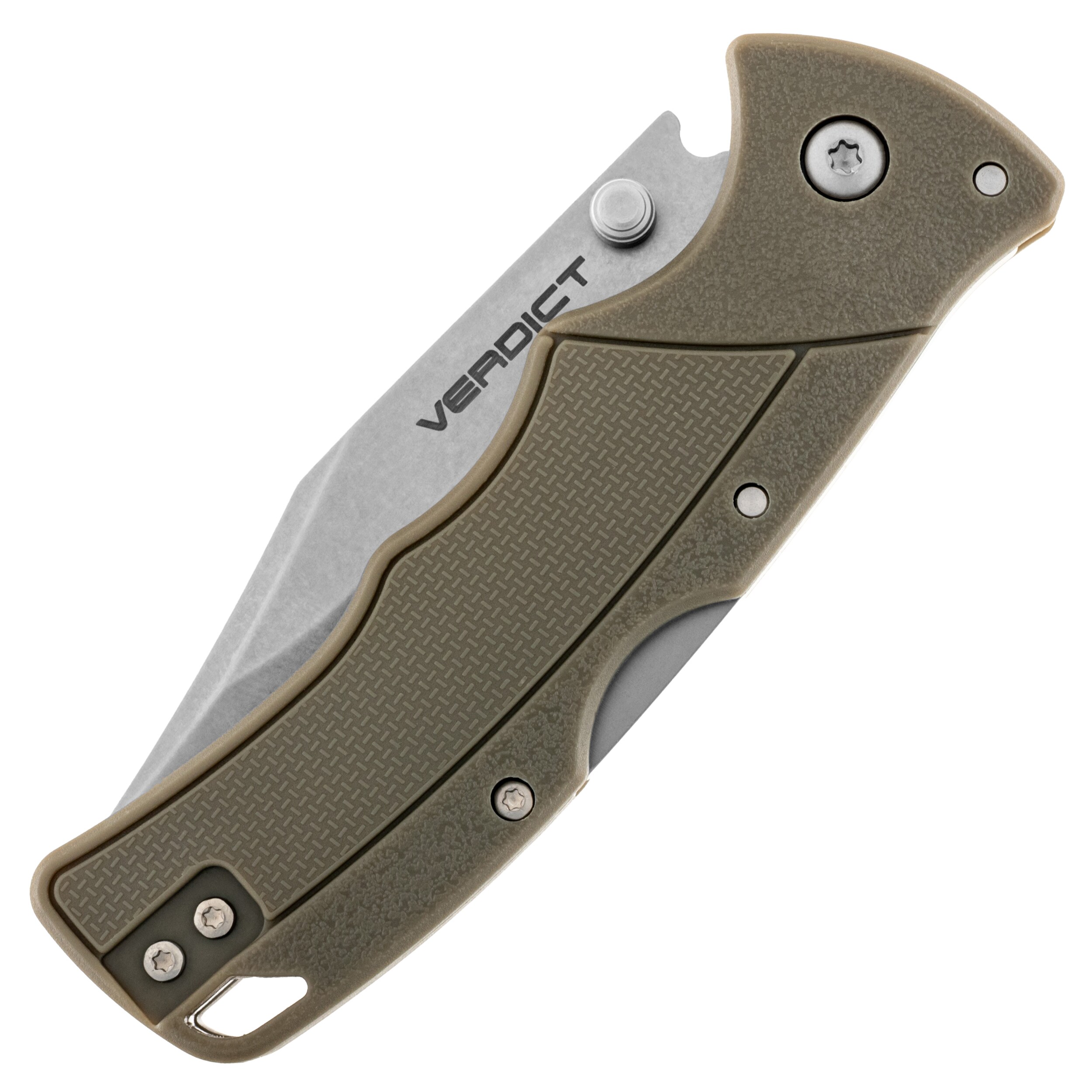 Складаний ніж Cold Steel Verdict Clip-Point - FDE