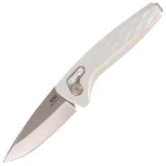 Nóż sprężynowy SOG One-Zero AU - Silver/Chrome