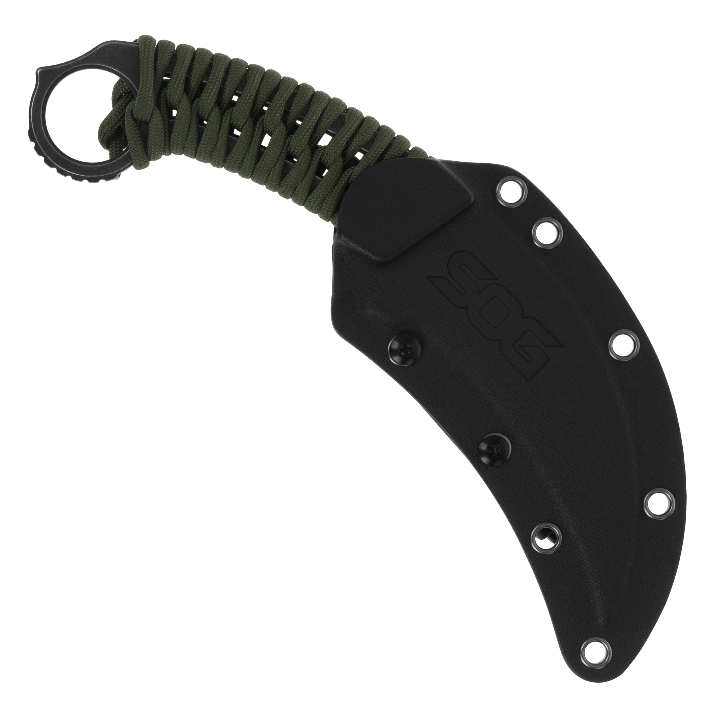 SOG Gambit XL Knife - Black Stonewash