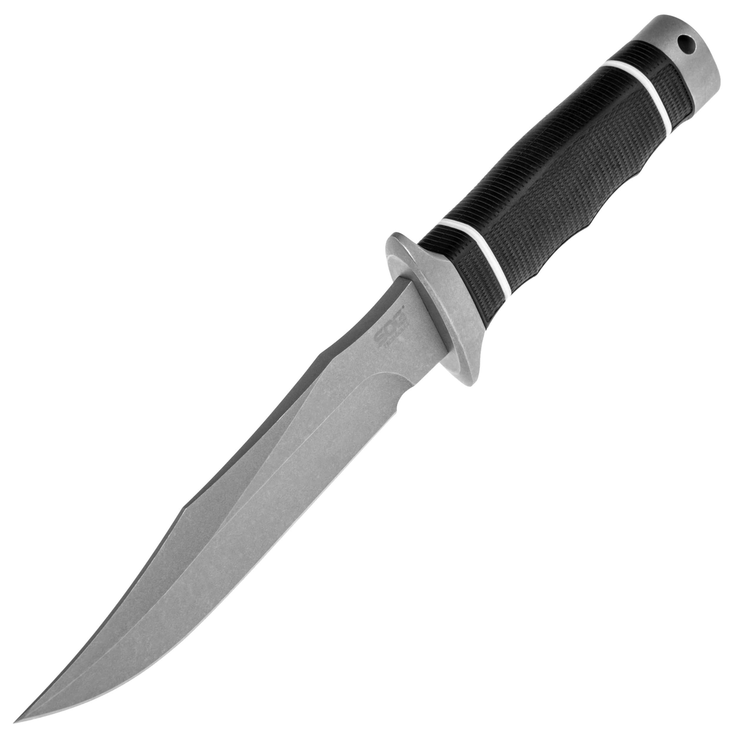 SOG Tech Bowie Knife - Stonewash