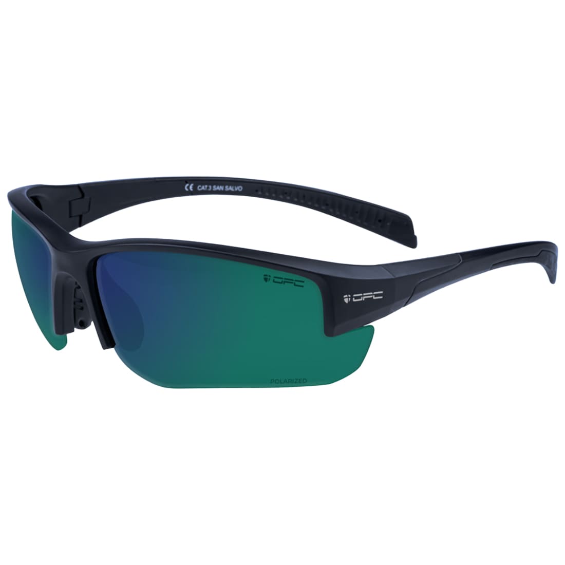 Сонцезахисні окуляри OPC Extreme San Salvo - Matt Black/Green