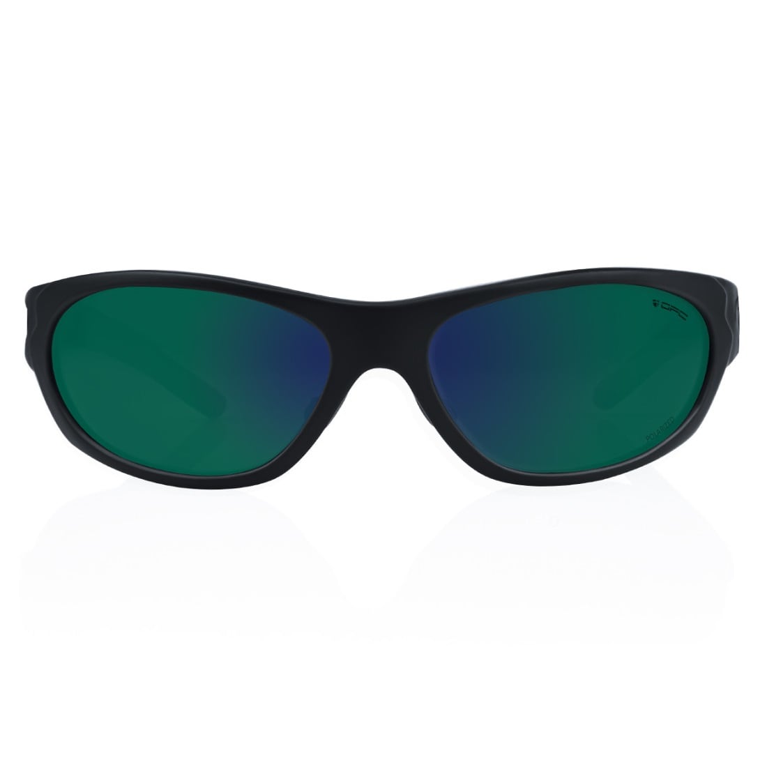Okulary przeciwsłoneczne OPC Military Marines Black Matt Green Revo z polaryzacją