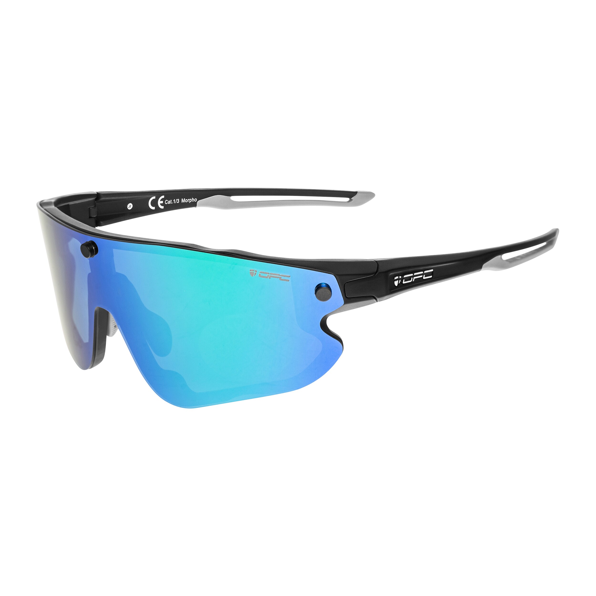 OPC All Round Morpho Sunglasses - Matt Black/Green/Yellow Set