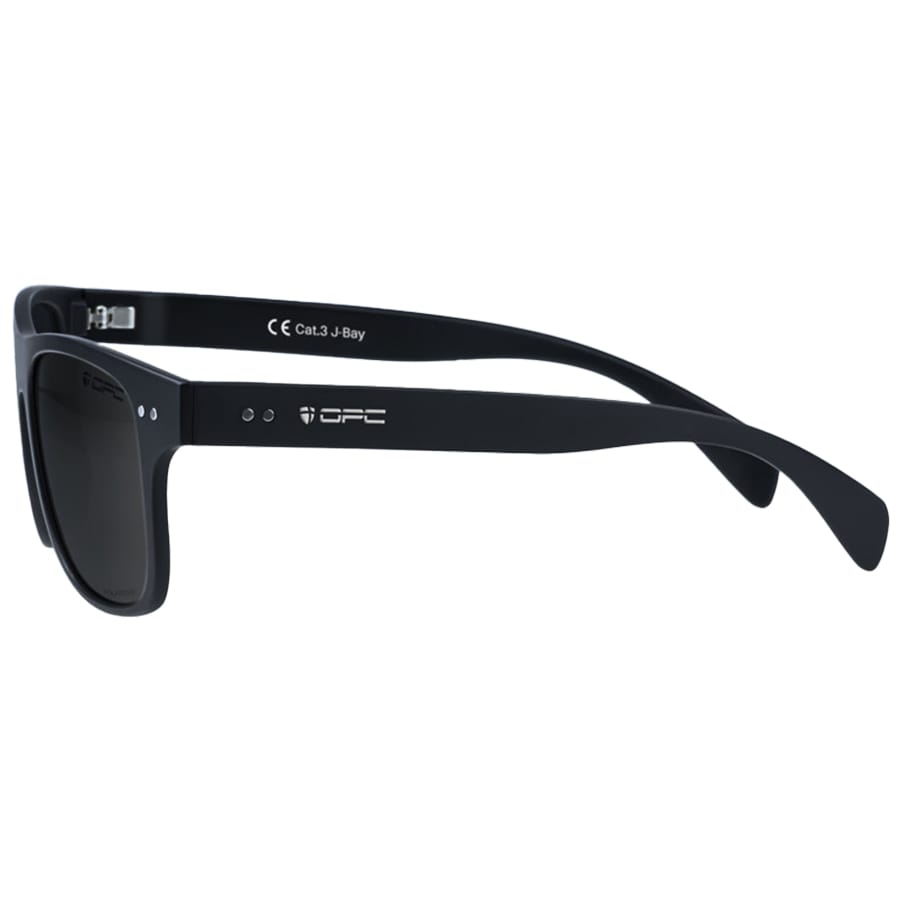 Сонцезахисні окуляри OPC Lifestyle J-Bay Matt Black Smoke Revo з поляризацією