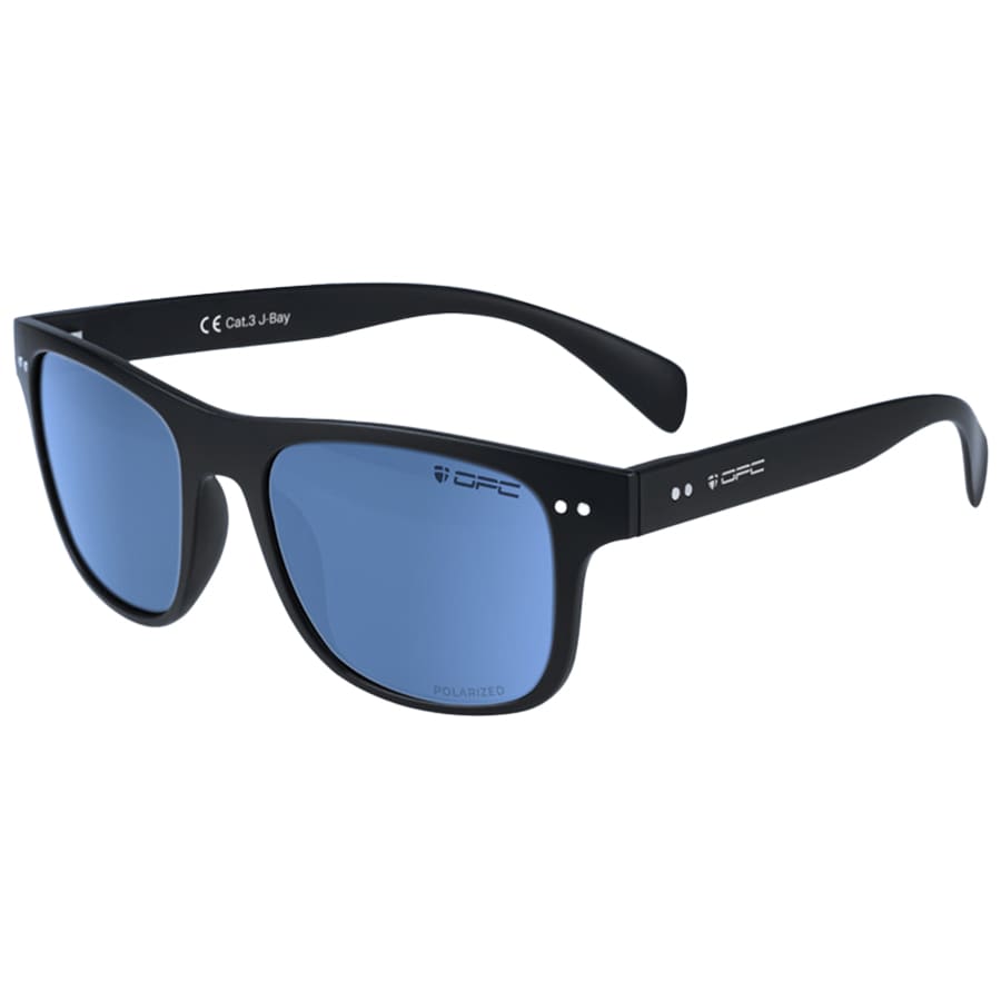 Сонцезахисні окуляри OPC Lifestyle J-Bay Matt Black Blue Revo з поляризацією
